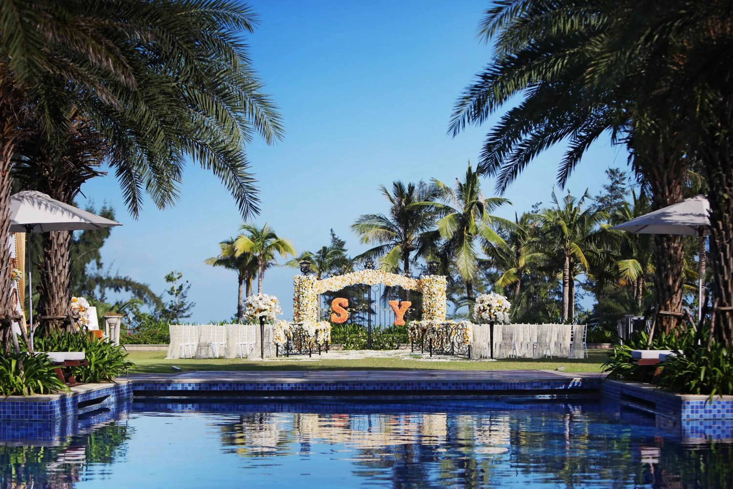 wedding in Wanda Reign Resort & Villas Sanya Haitang Bay