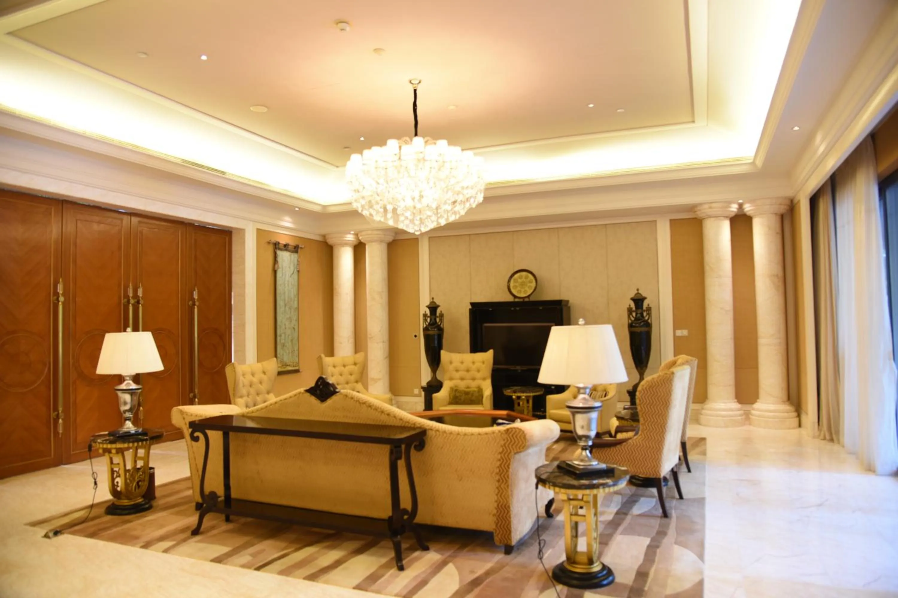 Living room in Wanda Reign Resort & Villas Sanya Haitang Bay