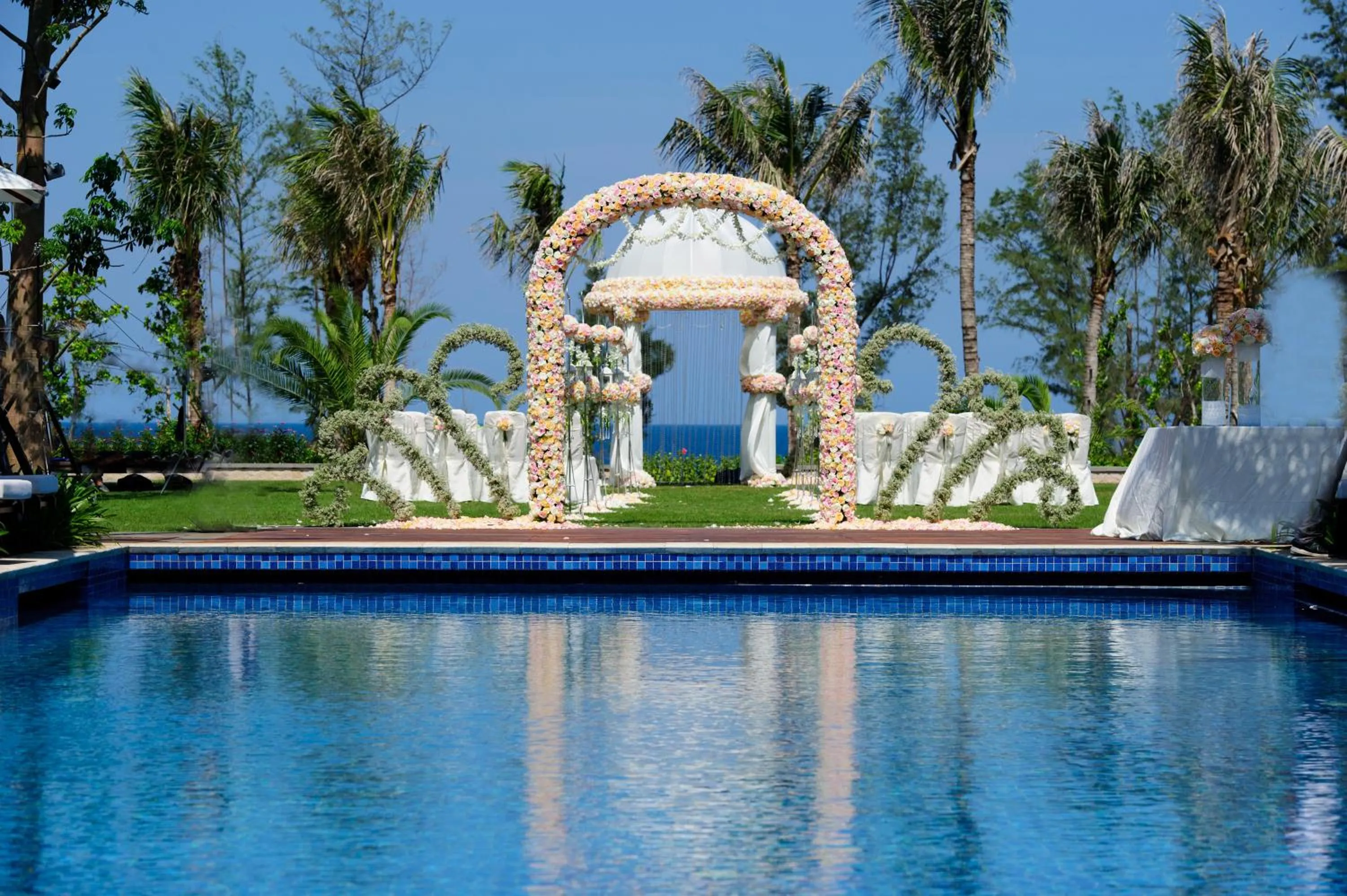 wedding in Wanda Reign Resort & Villas Sanya Haitang Bay