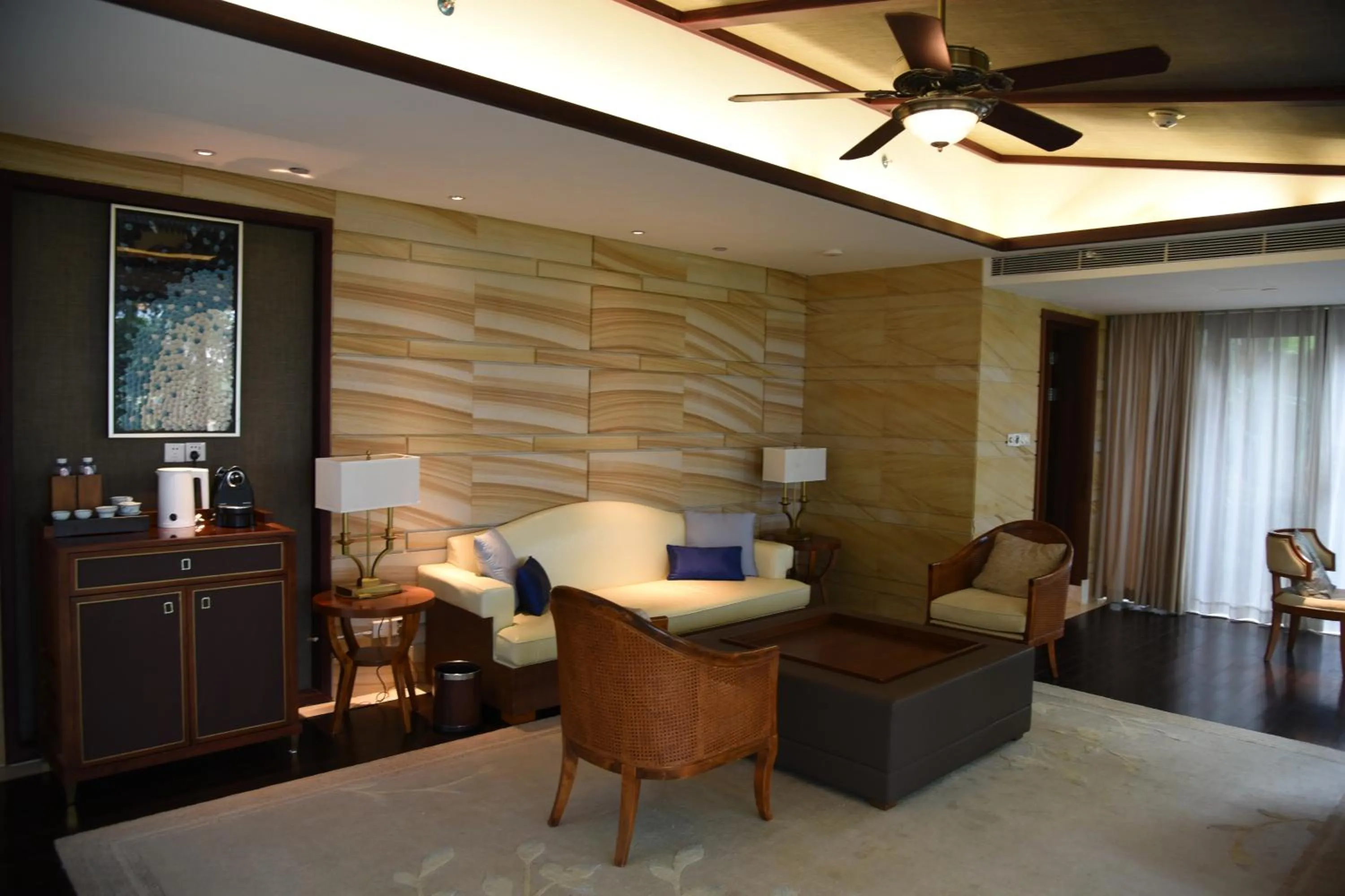 Living room in Wanda Reign Resort & Villas Sanya Haitang Bay