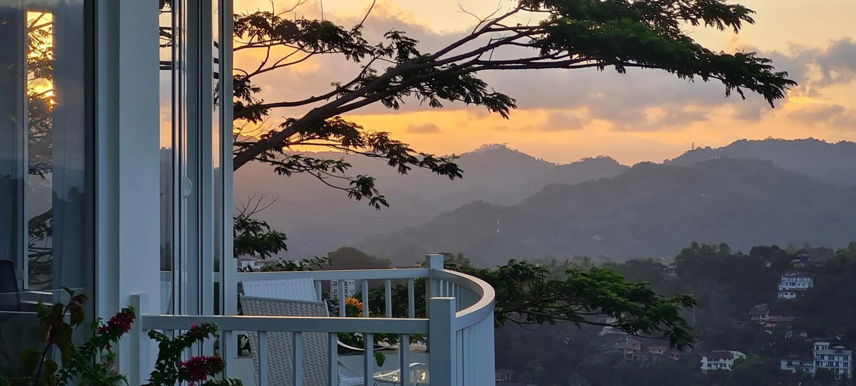 Sunset in The Summit Kandy