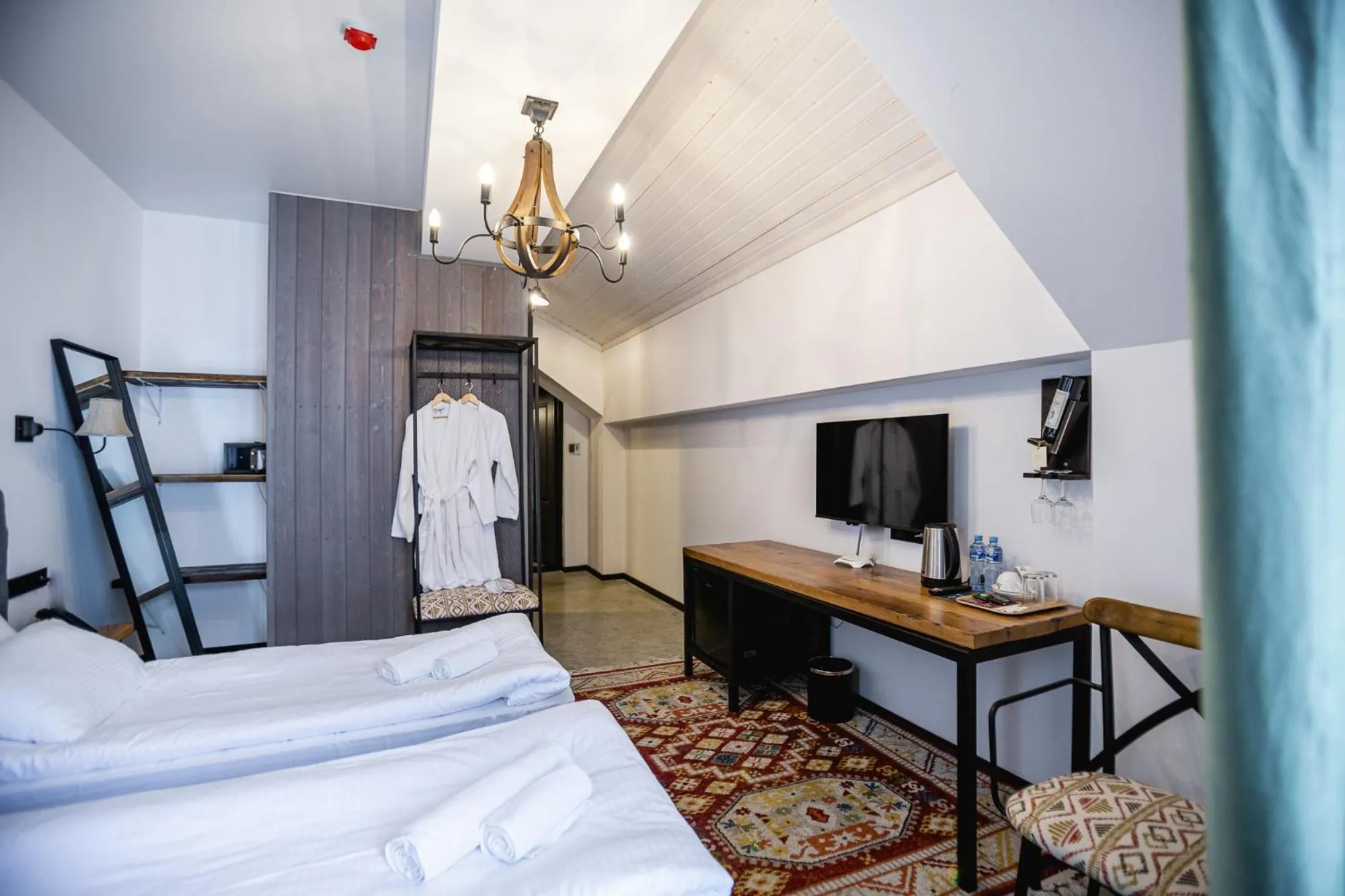 Bed in Hotel Roshe Gudauri