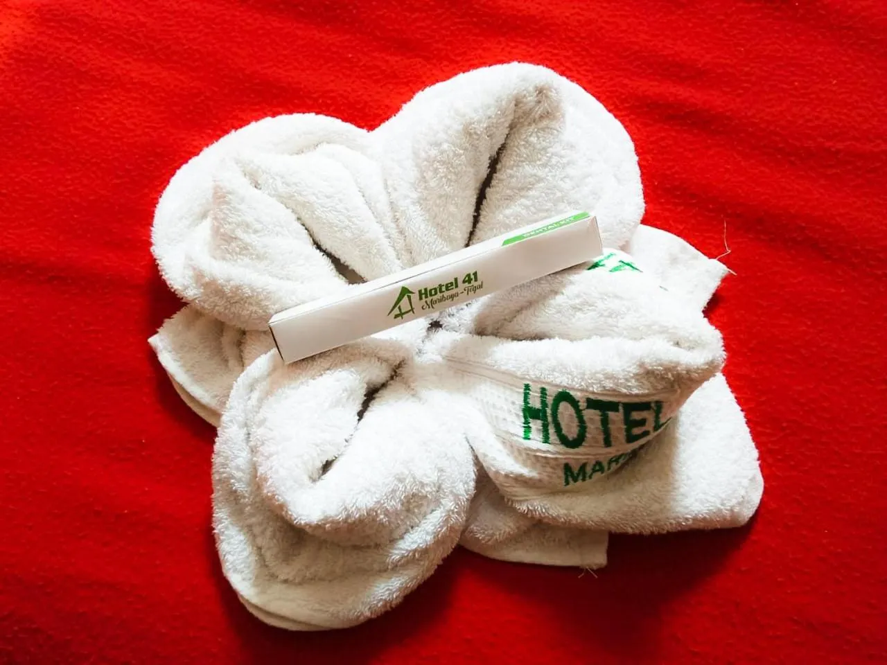 towels in Hotel 41 Maribaya