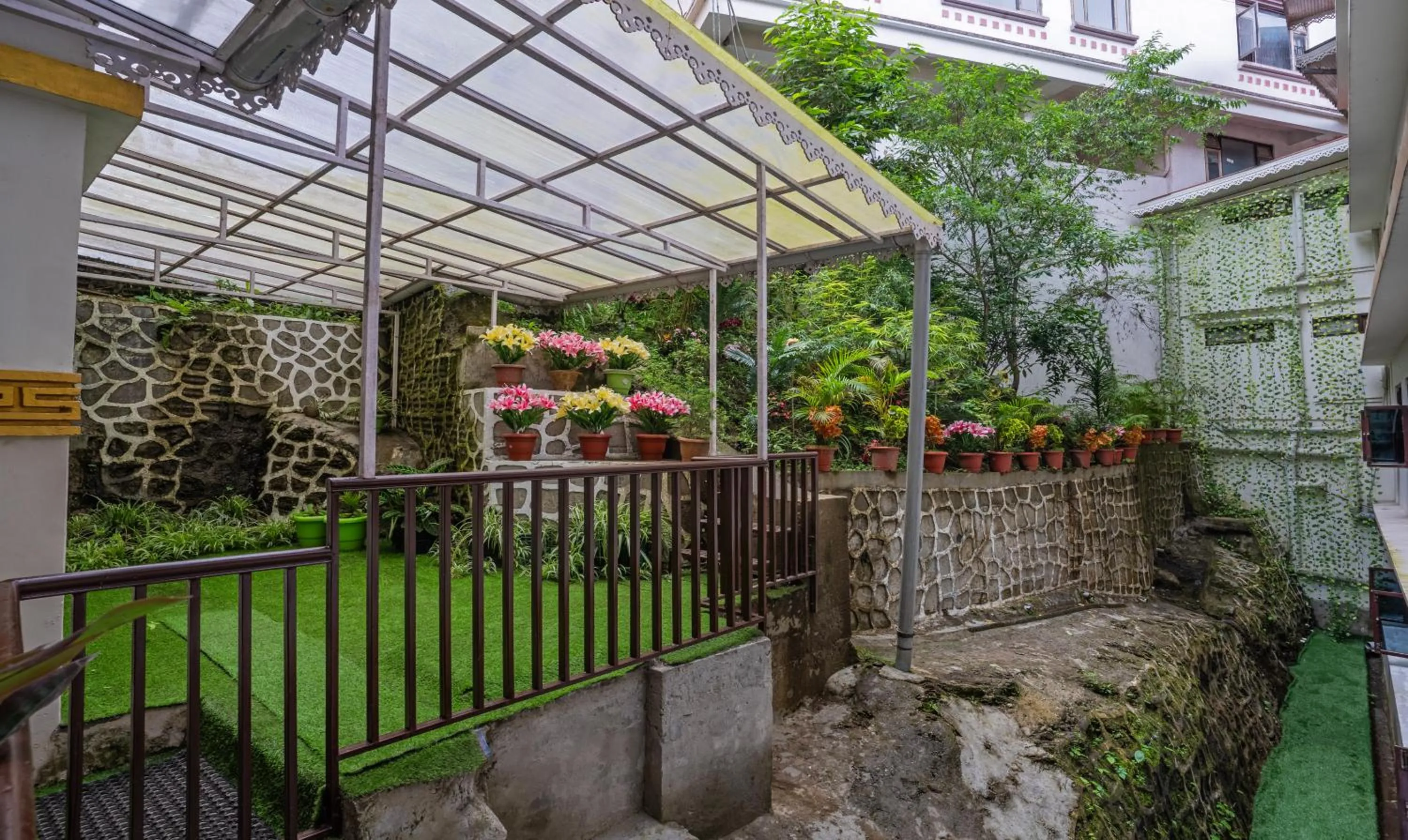 Garden in Tempo Heritage Resort & Spa