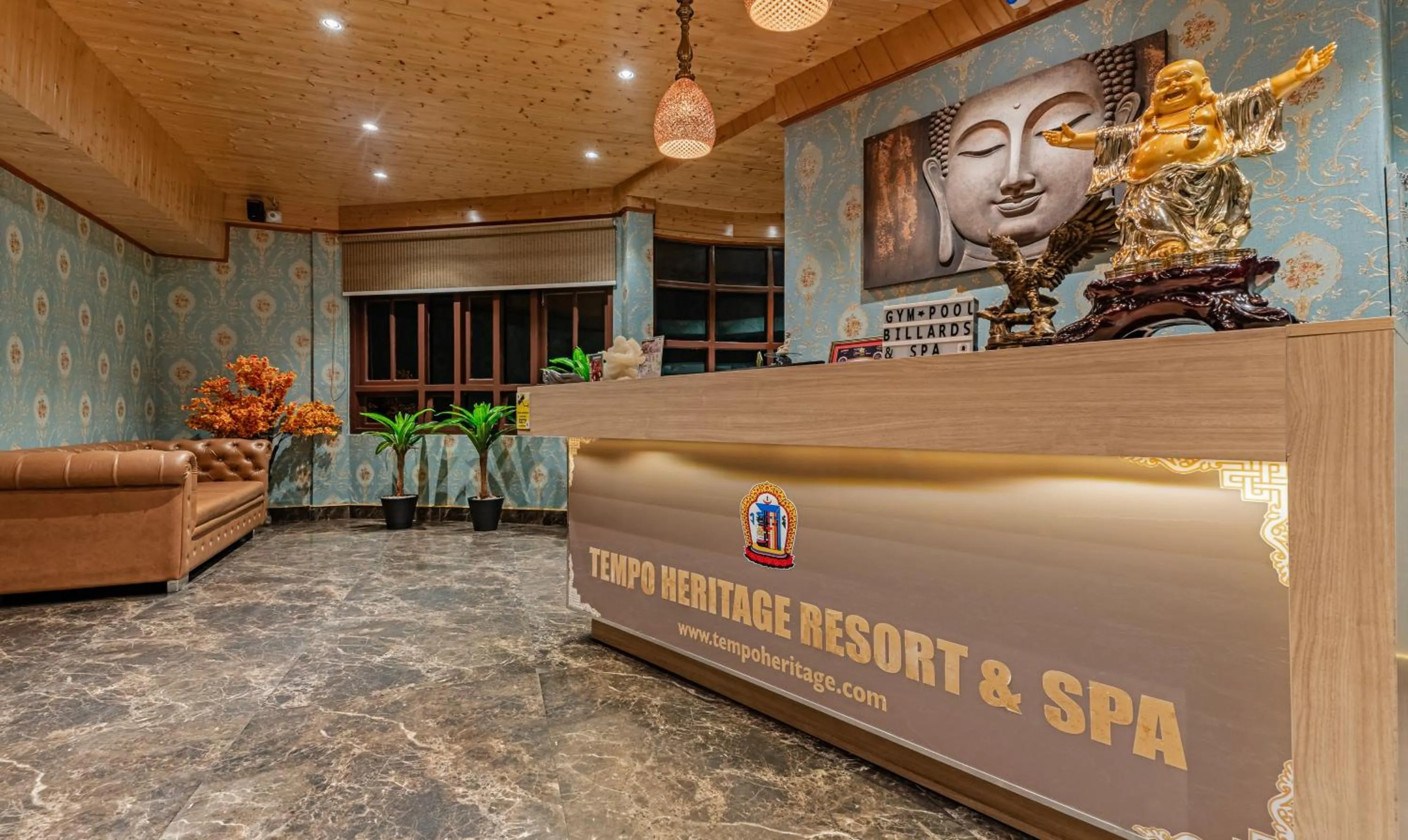 Lobby or reception in Tempo Heritage Resort & Spa