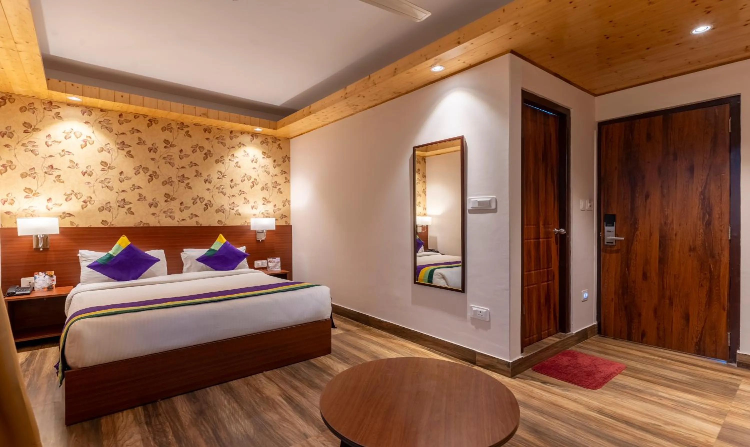 Bed in Tempo Heritage Resort & Spa