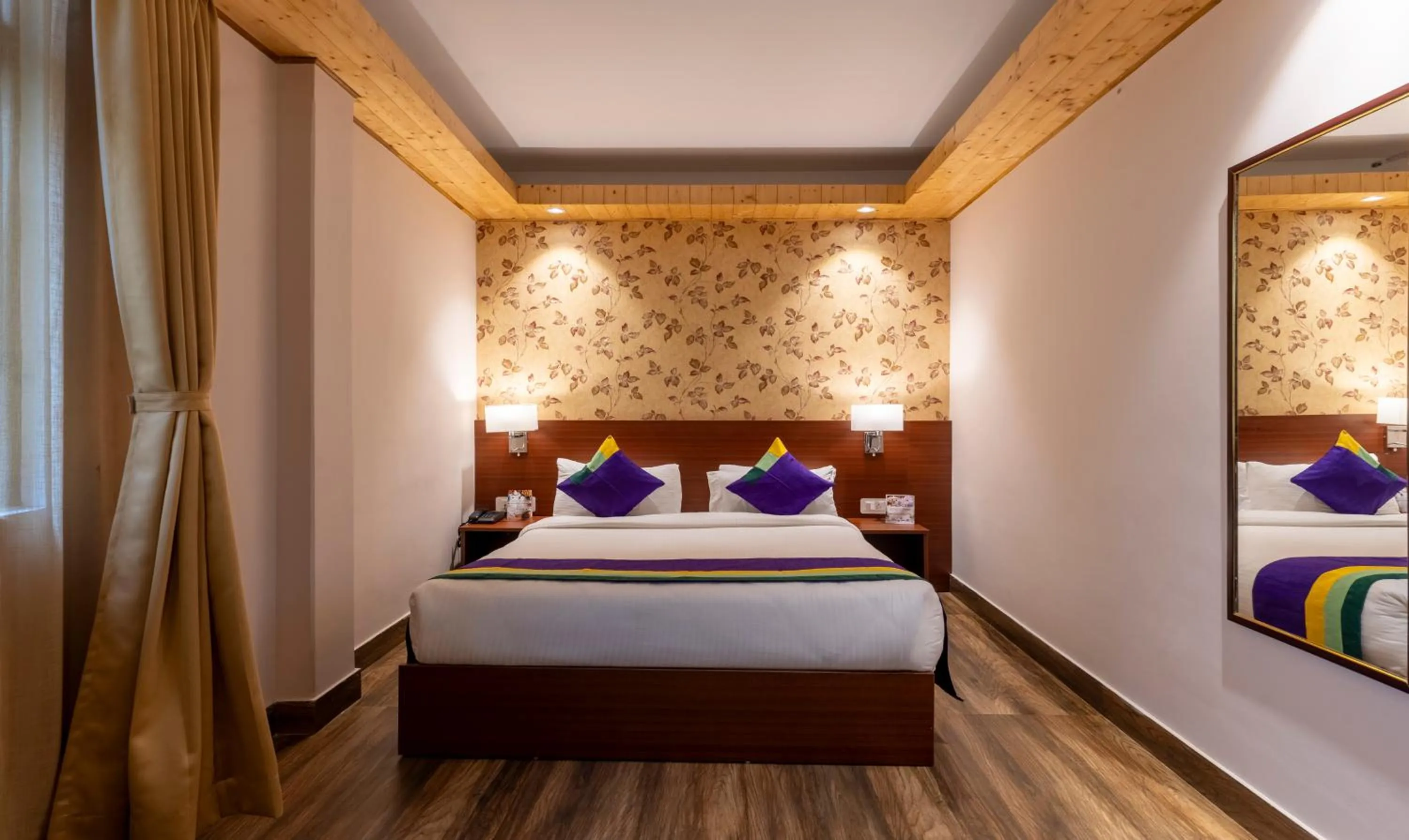 Bed in Tempo Heritage Resort & Spa