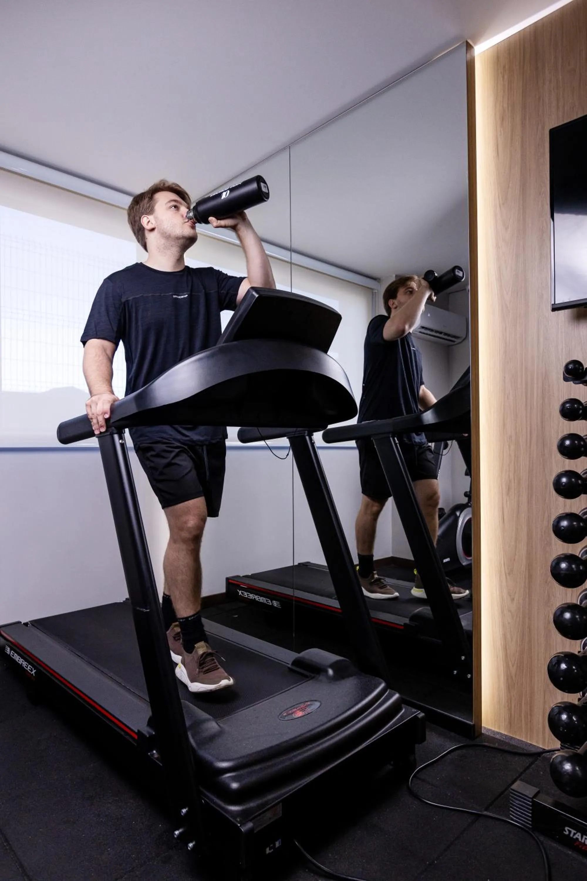 Fitness centre/facilities in Days Inn By Wyndham Cascavel