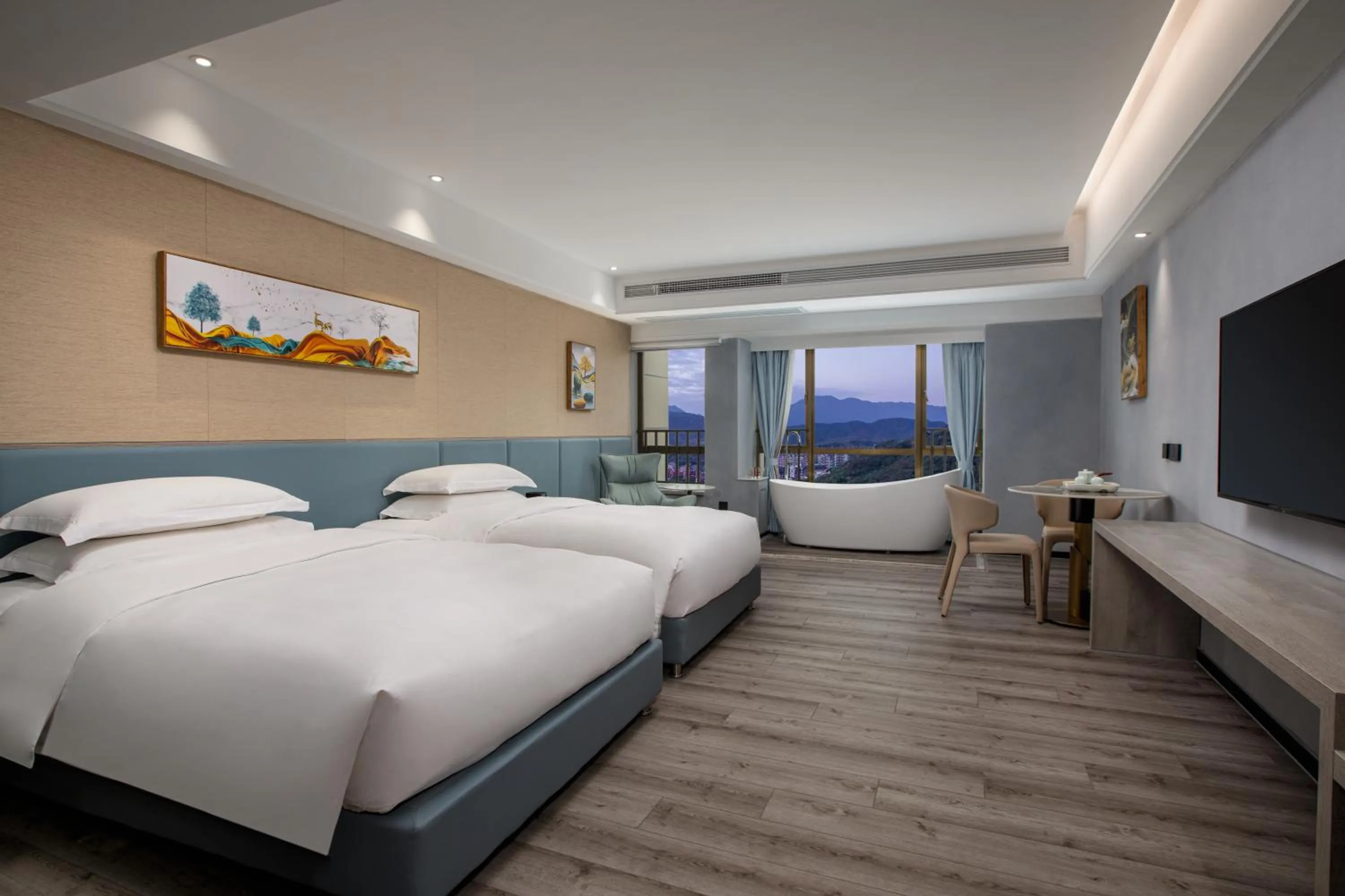 Bathroom in Wyndham Garden Heyuan