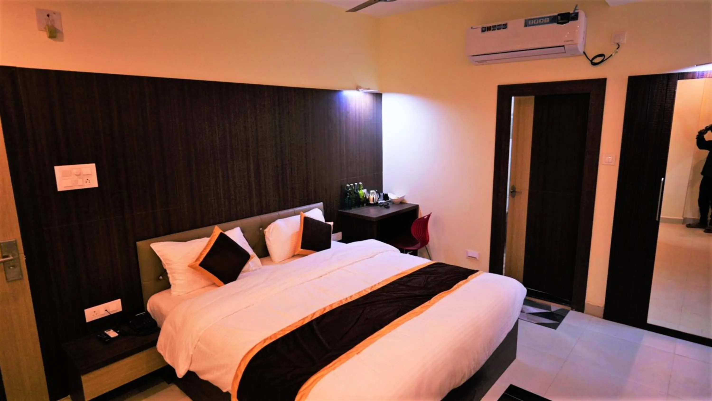 Bed in Hotel Green Apple