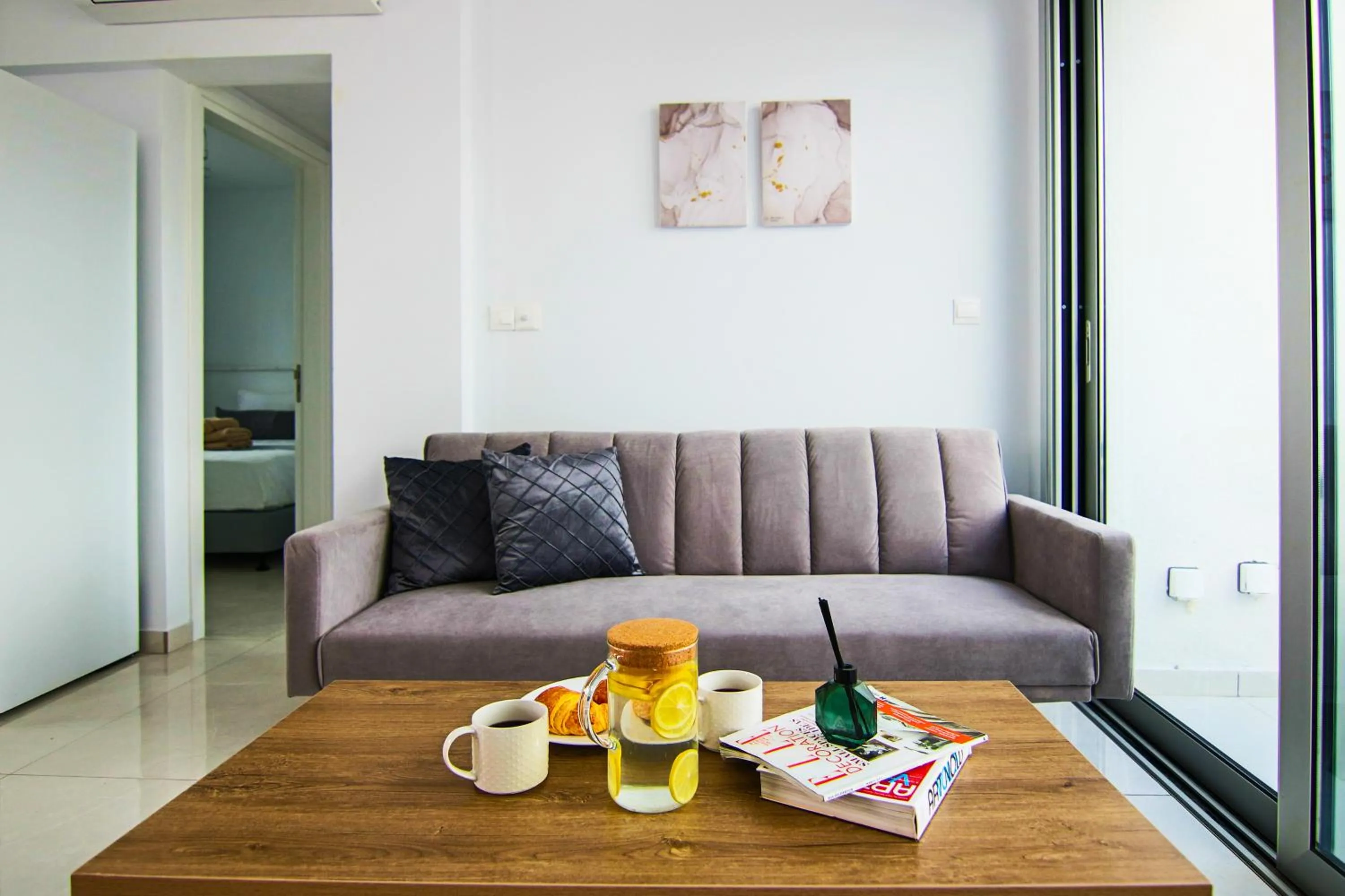 Seating area in Phaedrus Living - Seaside Executive Flat Harbour 101