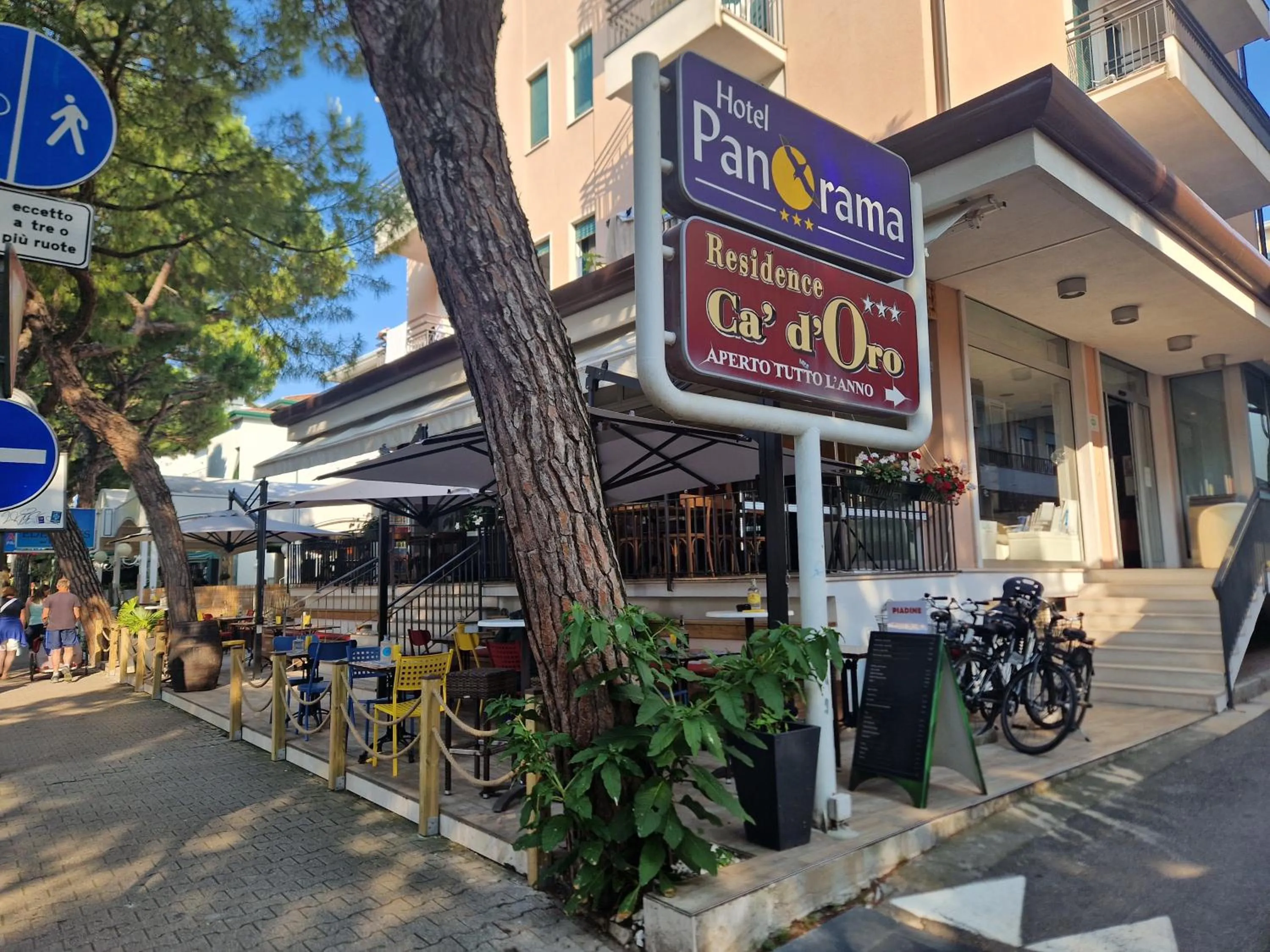 Property building in Hotel Panorama