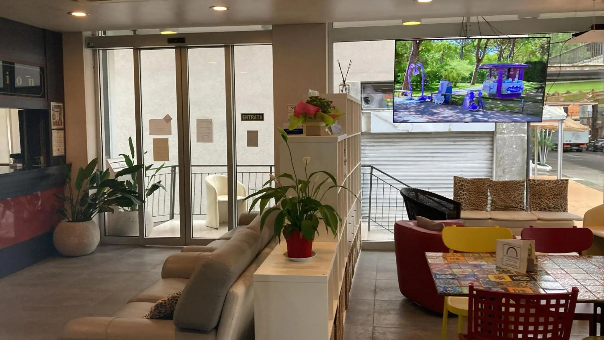 Lobby or reception in Hotel Panorama