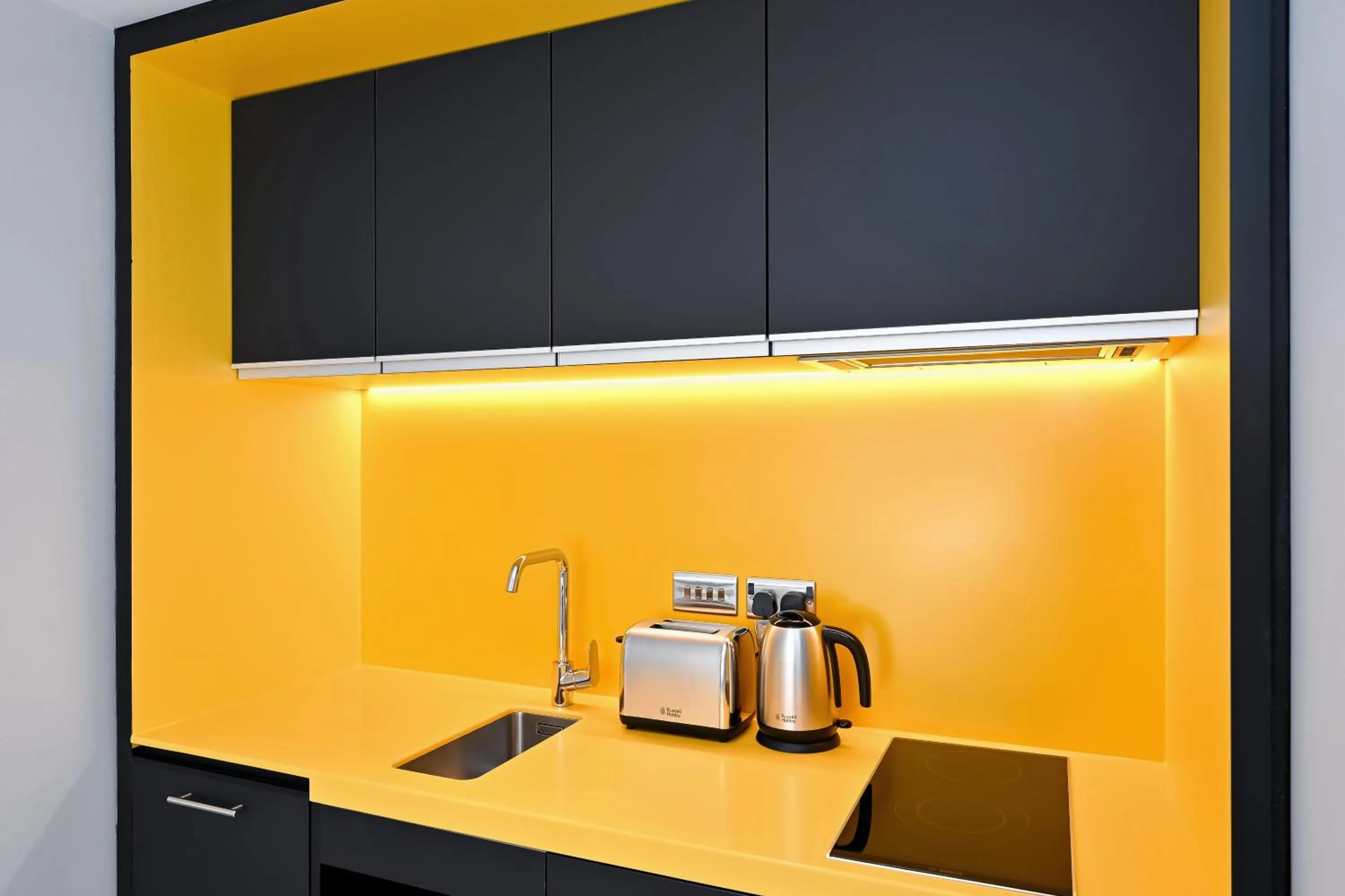 kitchen in Staycity Aparthotels Dublin City Quay