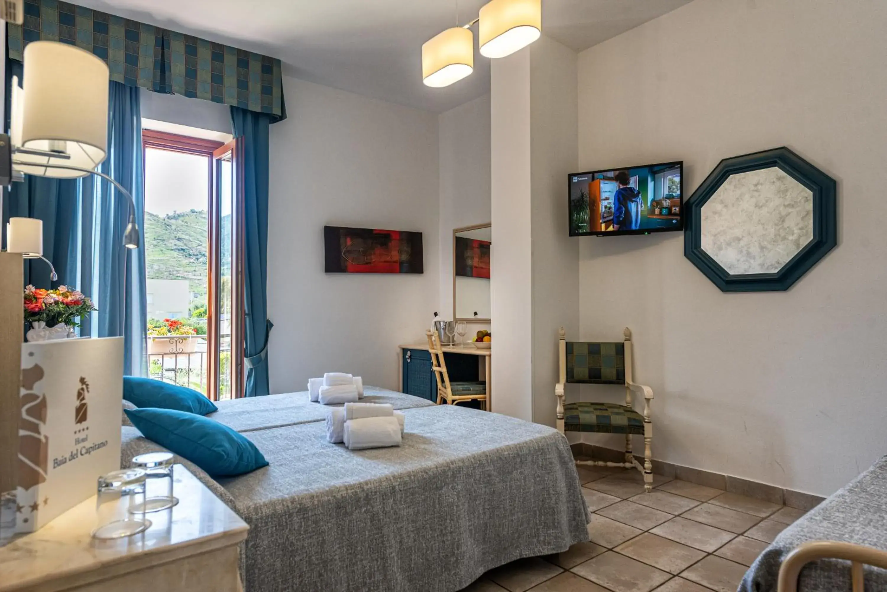 Superior Double or Twin Room with Garden View in Hotel Baia Del Capitano Superior Double or Twin Room with Garden View in Hotel Baia Del Capitano