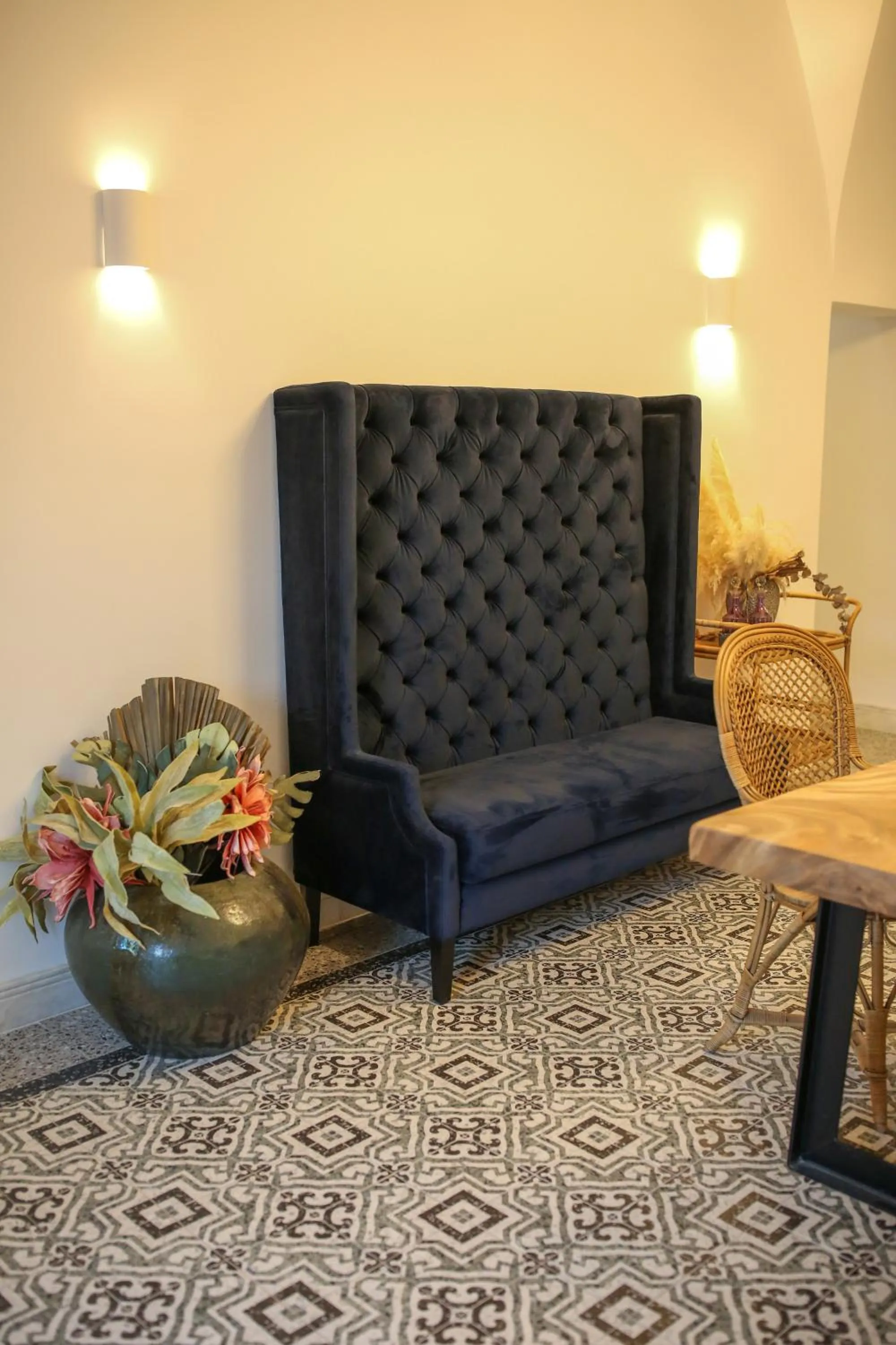 Living room in La Maltese Estate