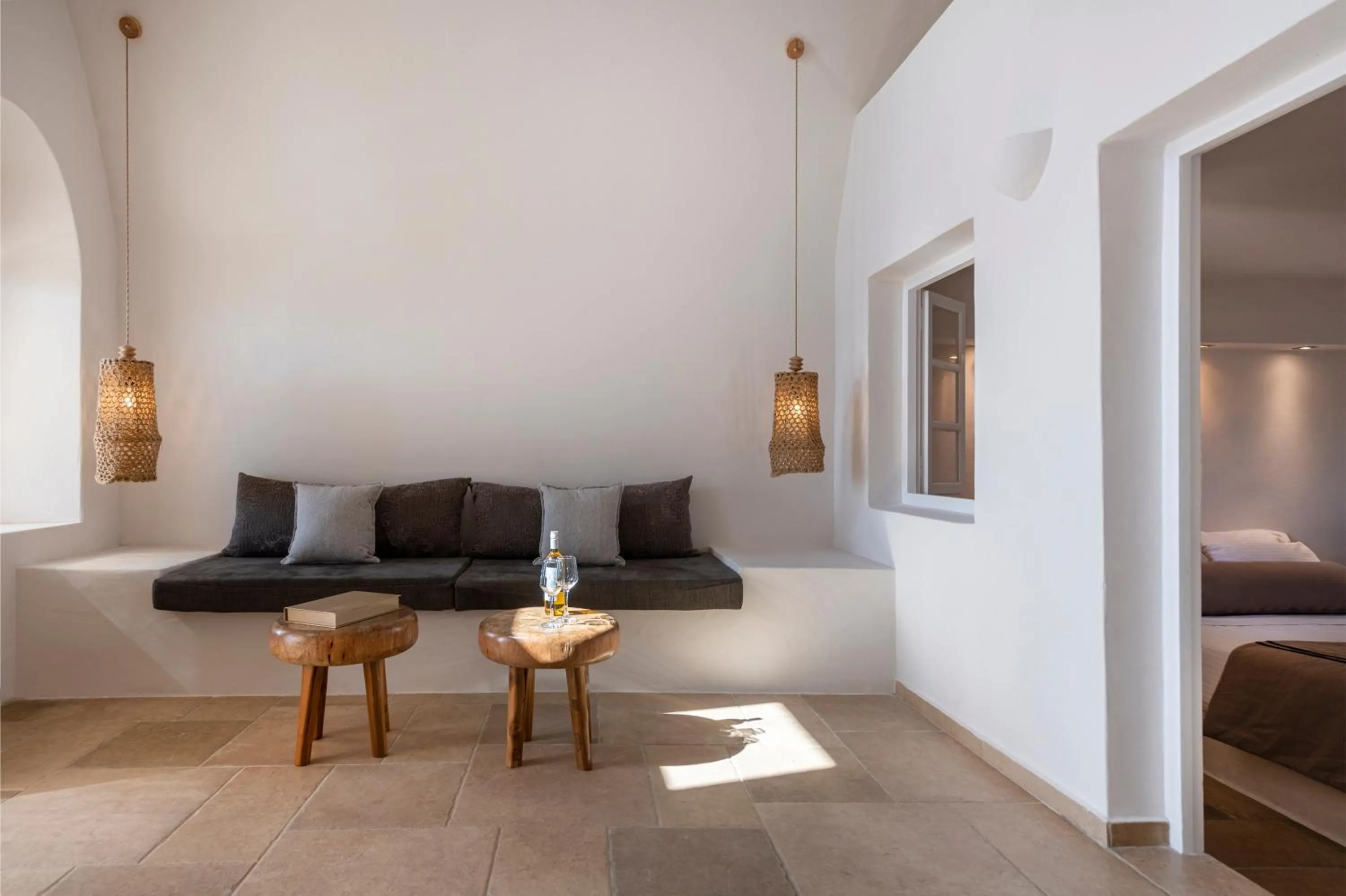 Living room in La Maltese Estate