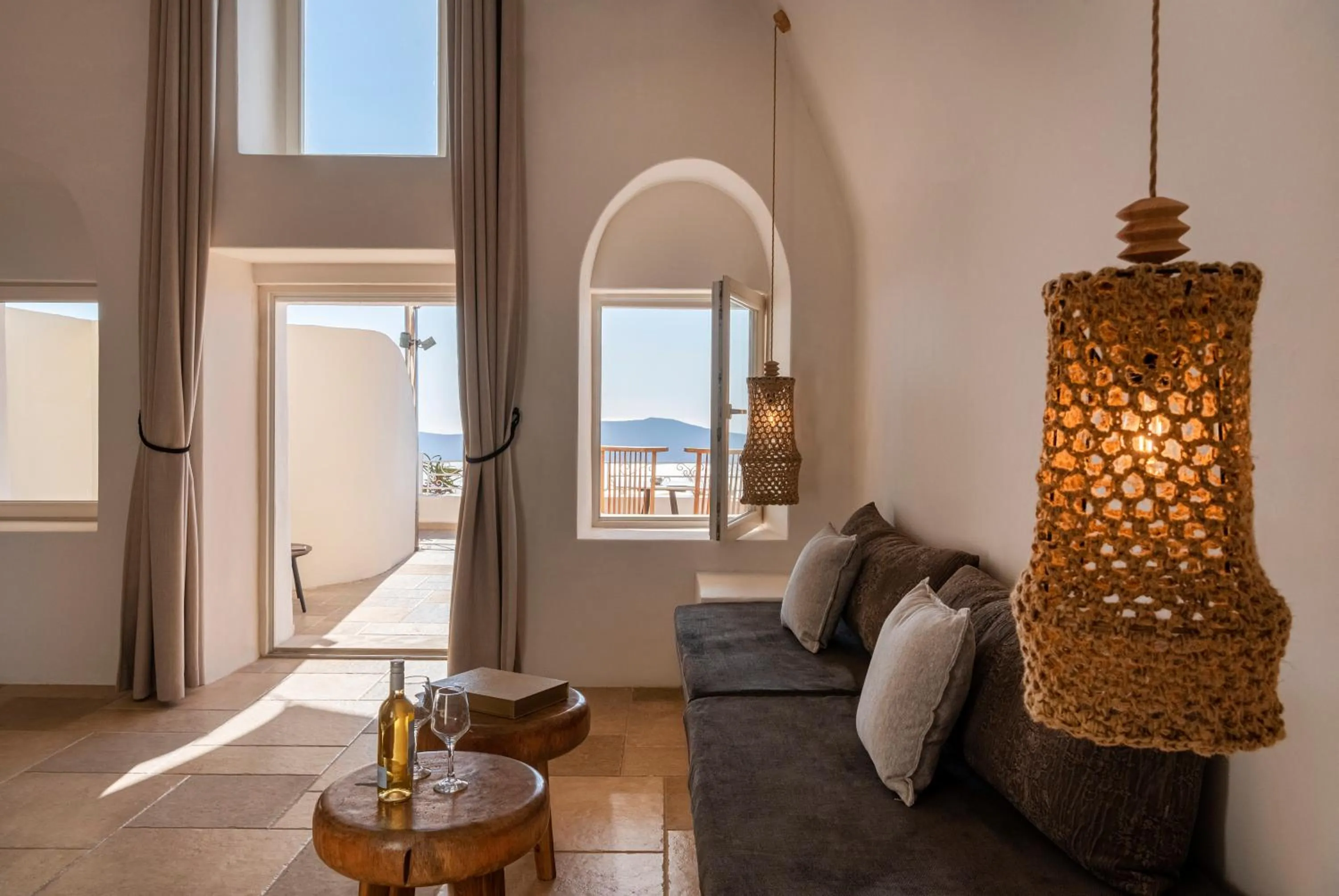 Living room in La Maltese Estate