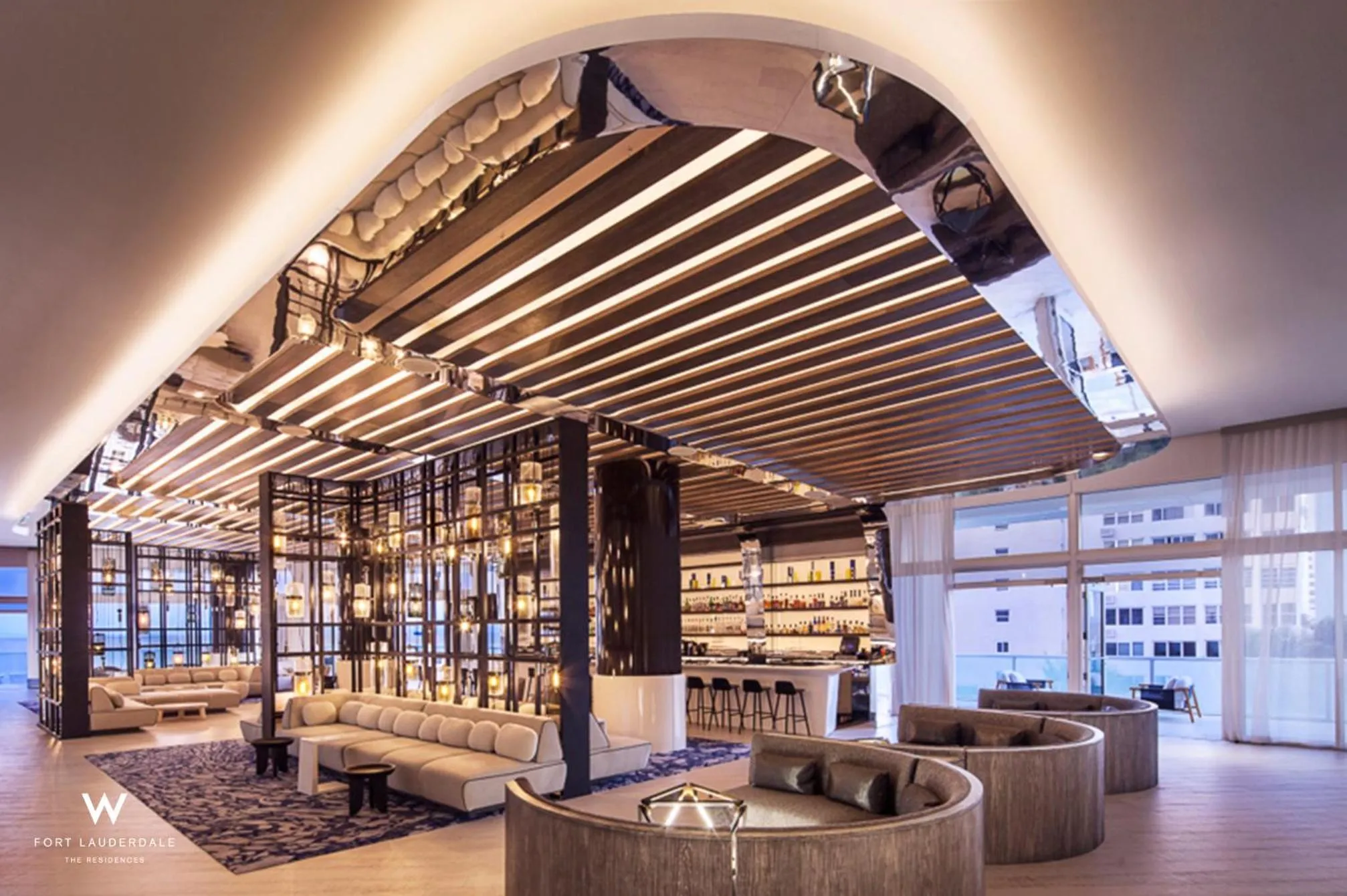 Living room in Luxury 1 BR at Fort Lauderdale