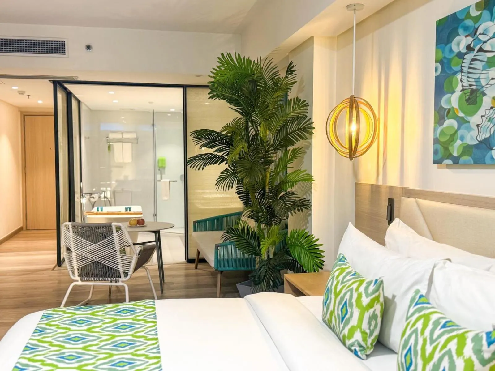 Bed in Lime Resort El Nido