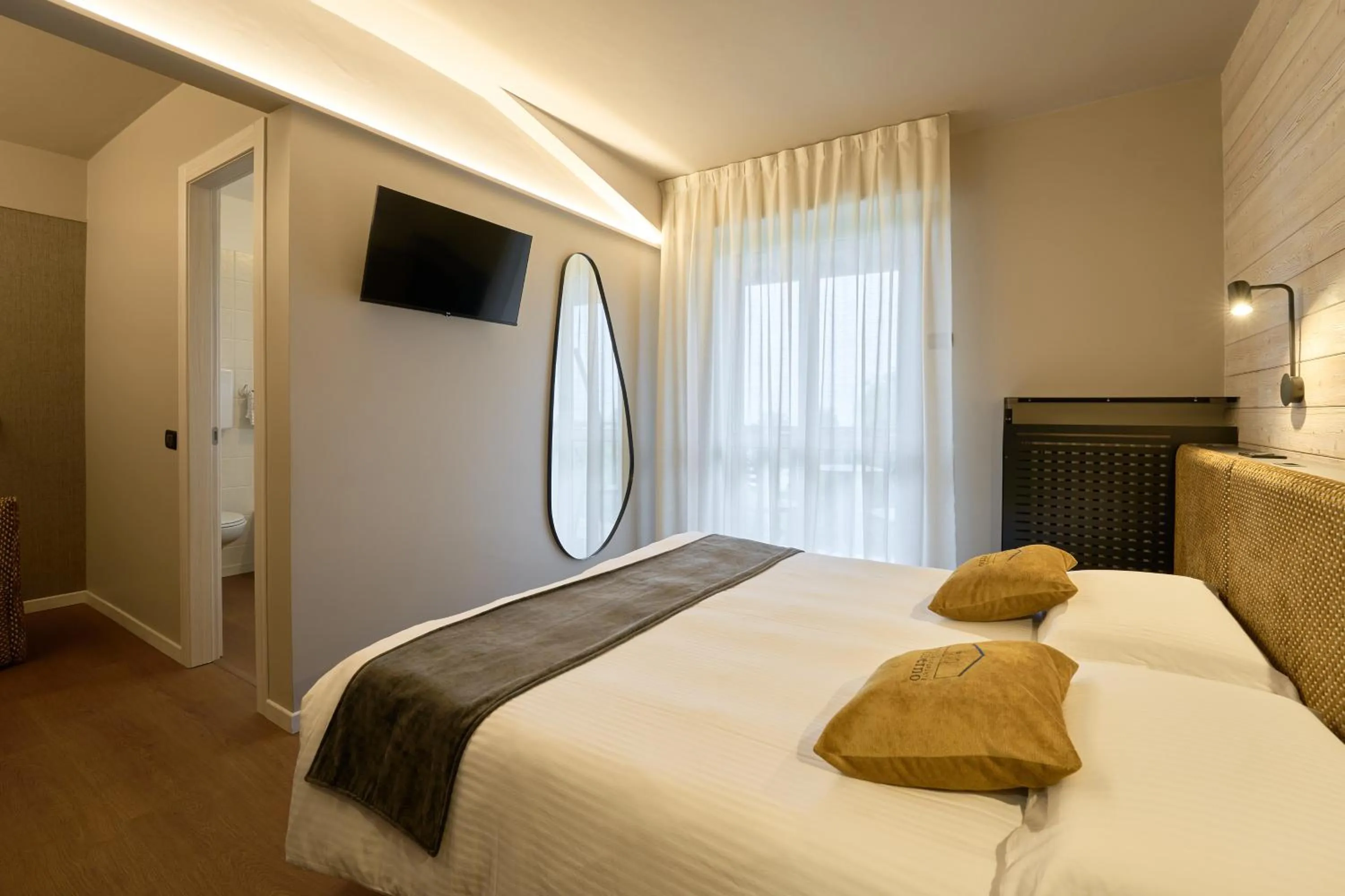 Bed in Albergo Moderno & Spa