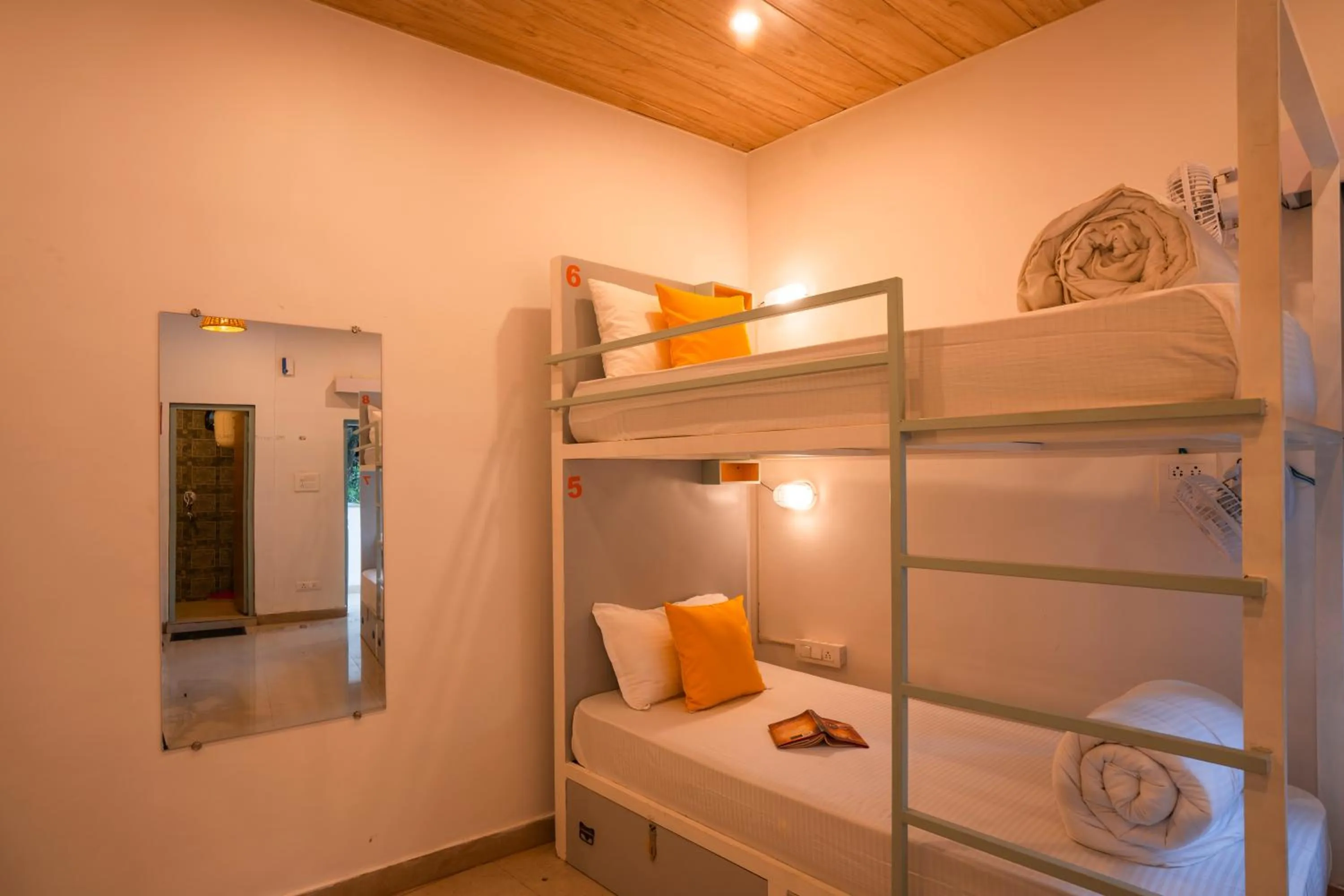 bunk bed, Bed in Zostel Rishikesh, Laxman Jhula