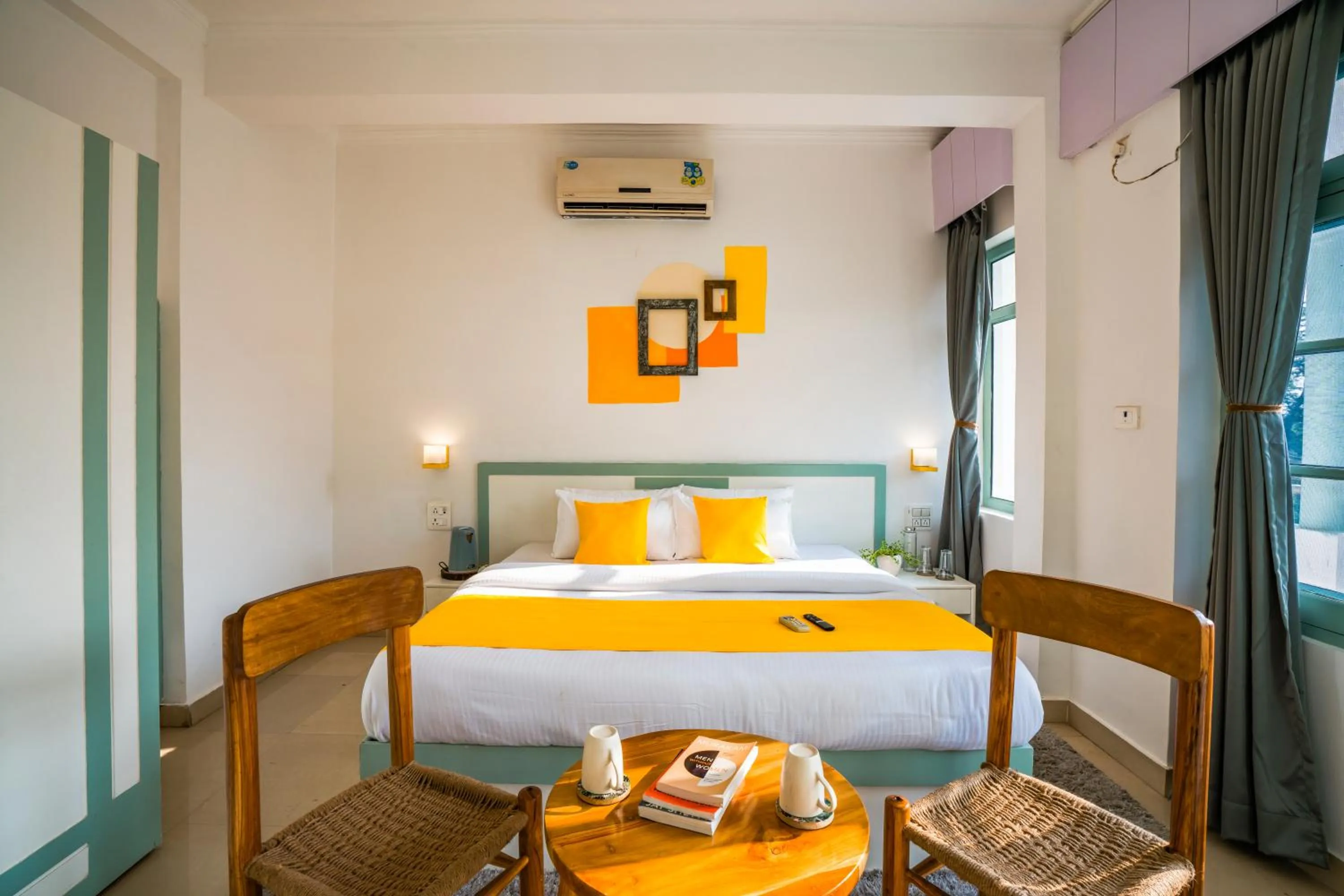 Bed in Zostel Rishikesh, Laxman Jhula