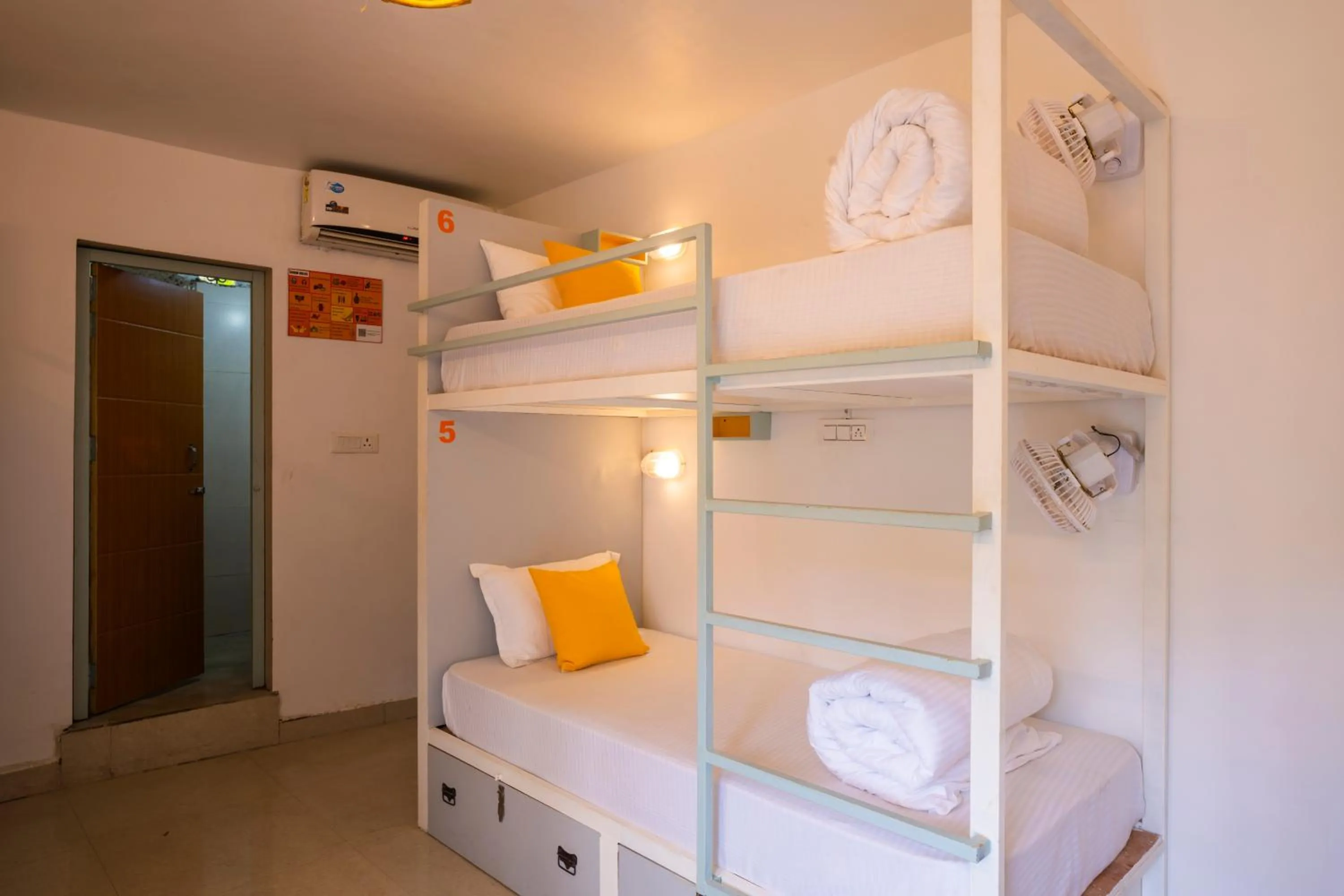 bunk bed, Bed in Zostel Rishikesh, Laxman Jhula