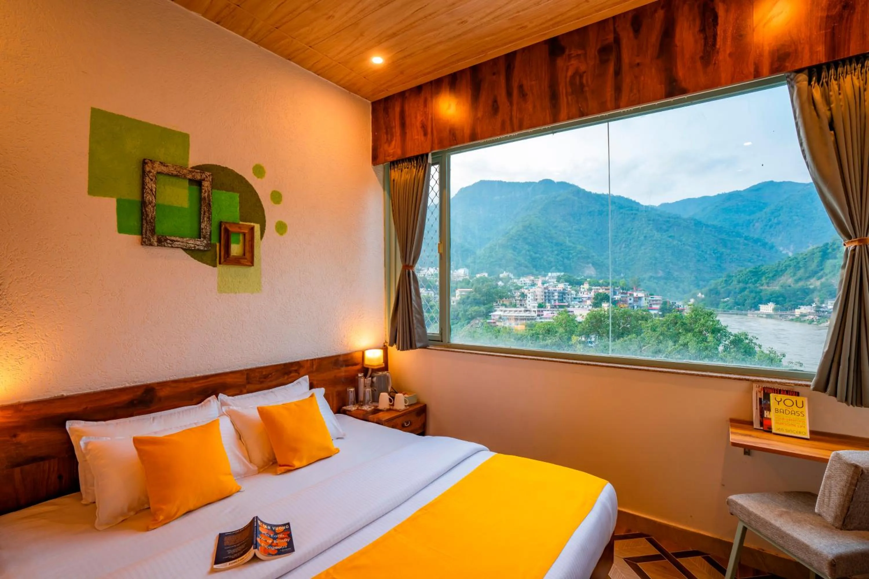 Bed in Zostel Rishikesh, Laxman Jhula