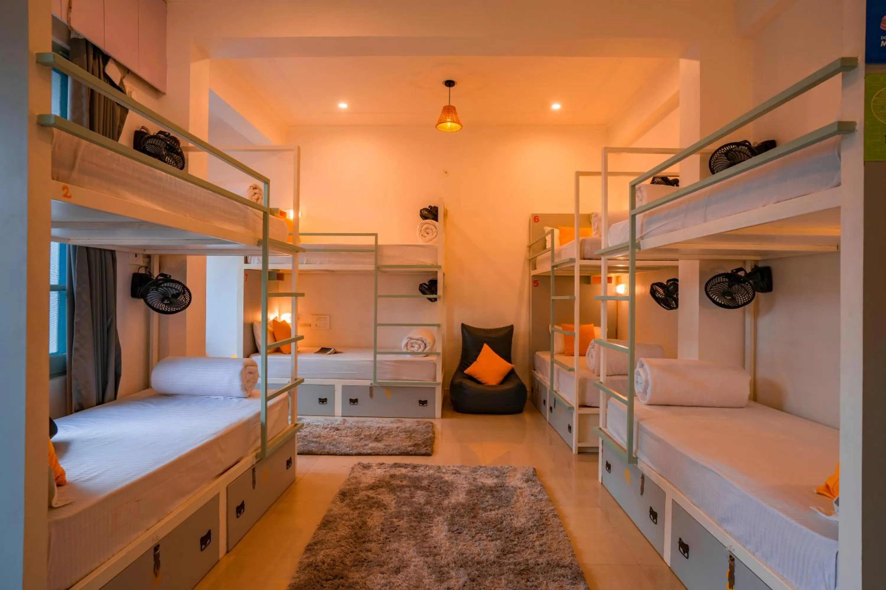 Photo of the whole room, Bed in Zostel Rishikesh, Laxman Jhula