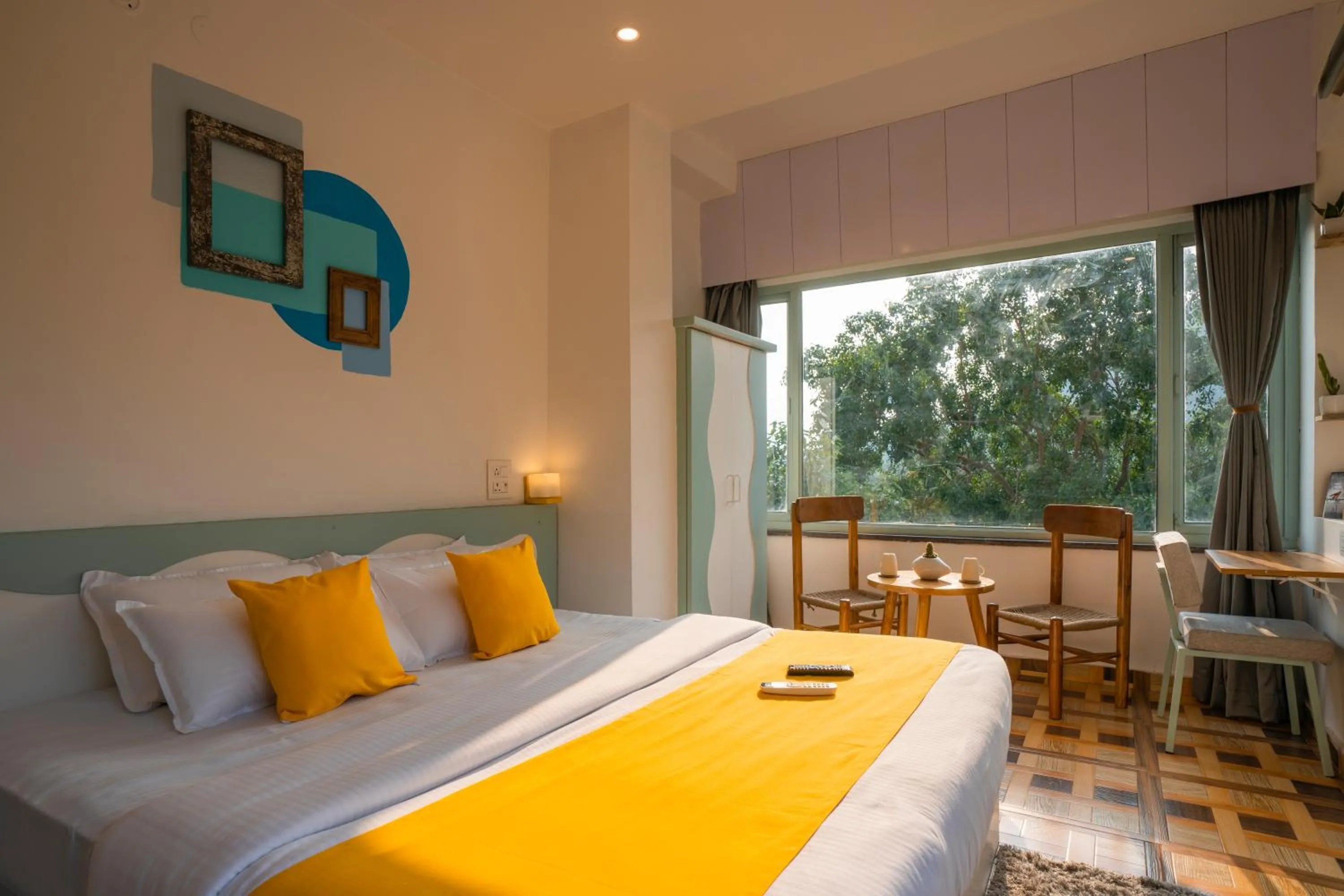 Bed in Zostel Rishikesh, Laxman Jhula