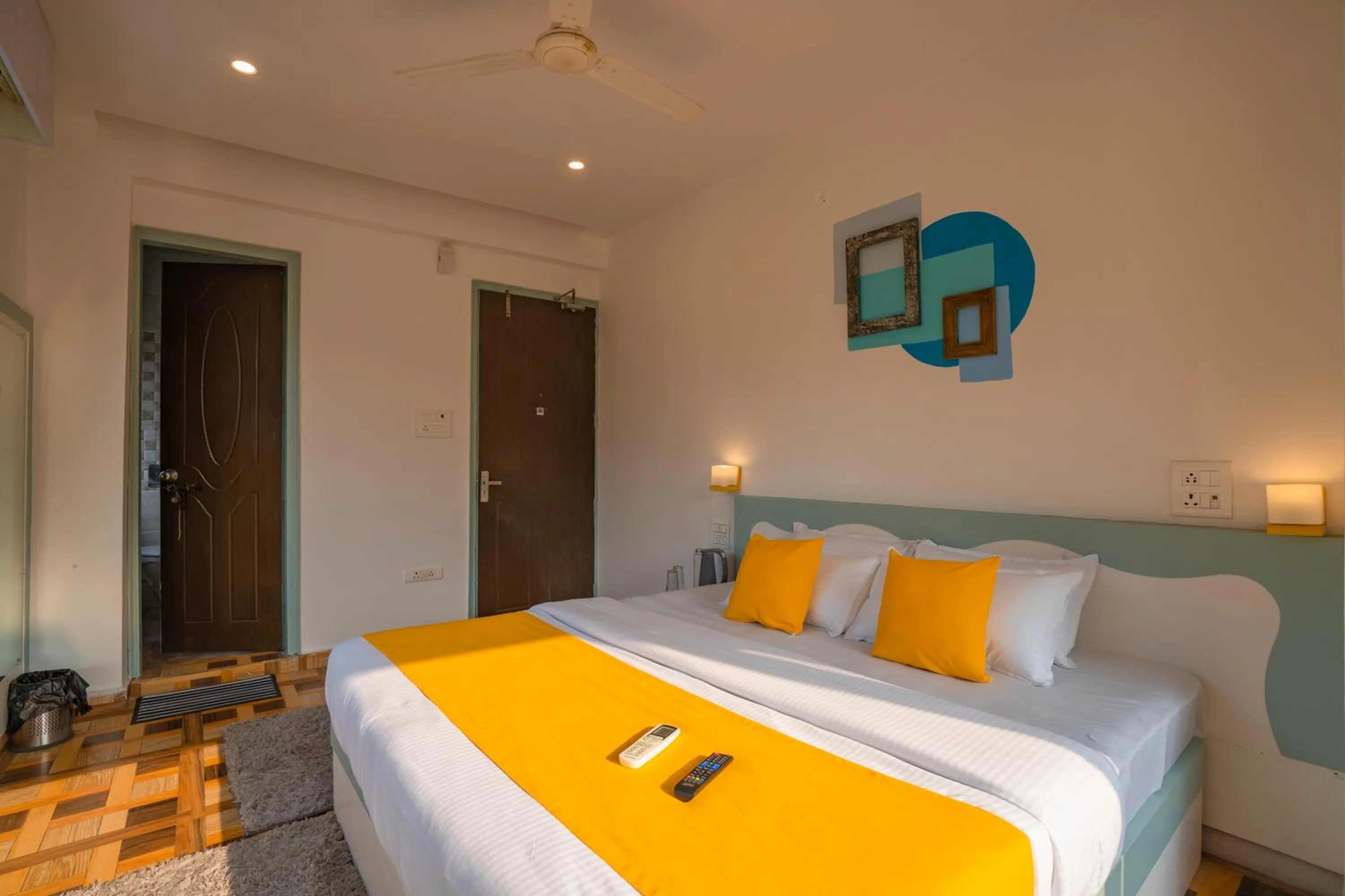 Bed in Zostel Rishikesh, Laxman Jhula