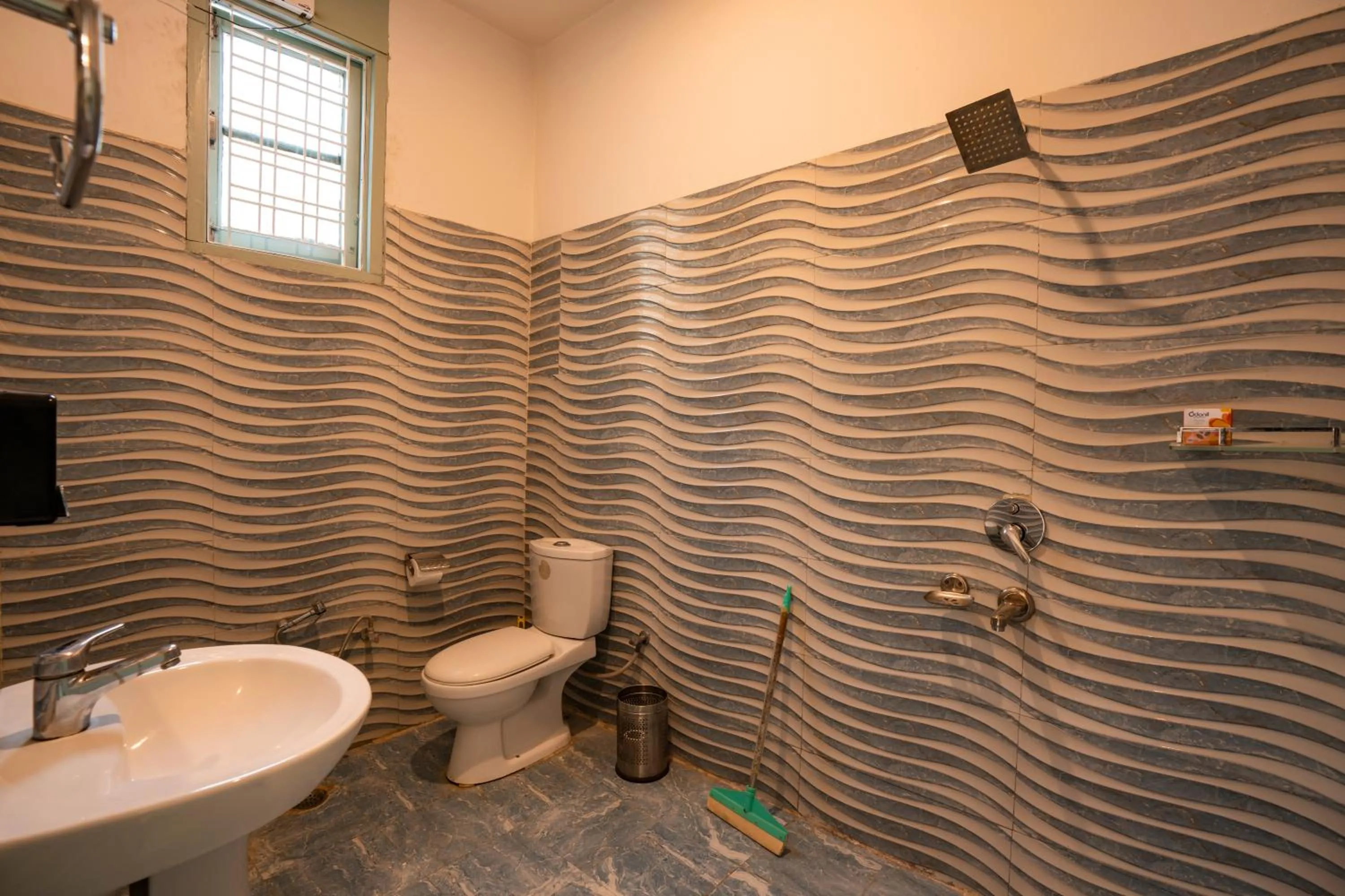 Bathroom in Zostel Rishikesh, Laxman Jhula