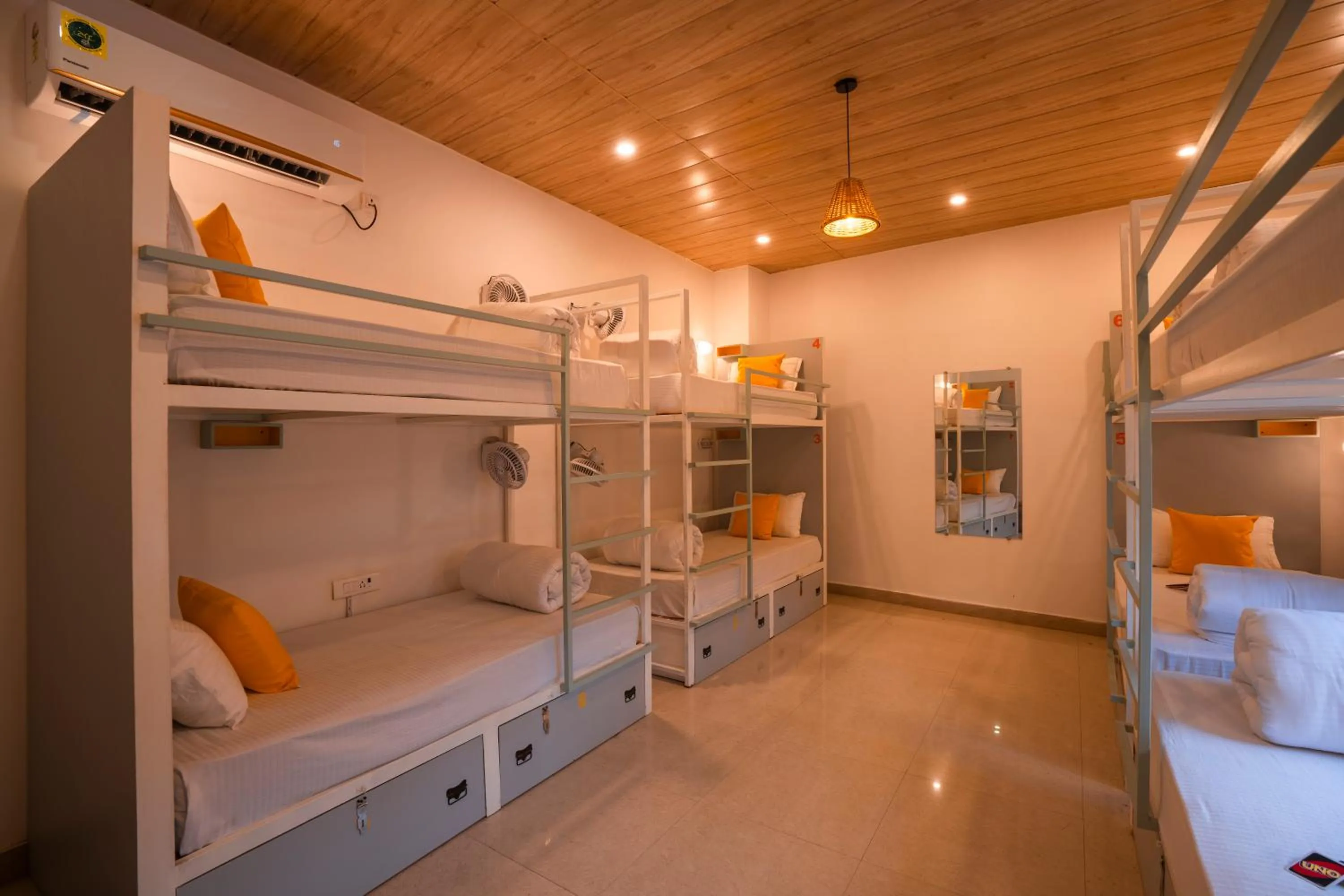 Photo of the whole room, Bed in Zostel Rishikesh, Laxman Jhula