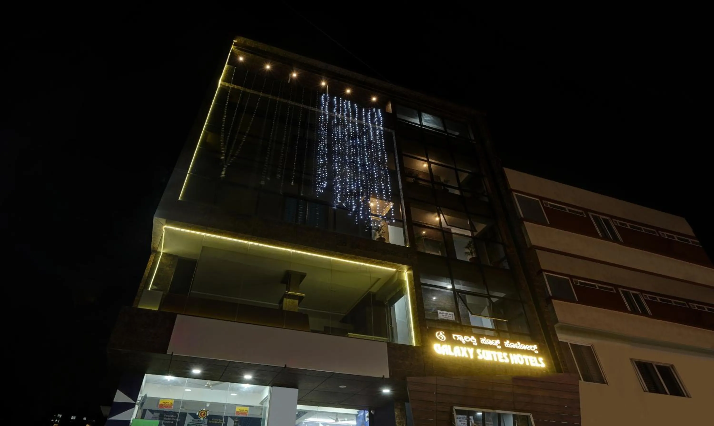 Property building in Hotel Galaxy Suites Hebbal
