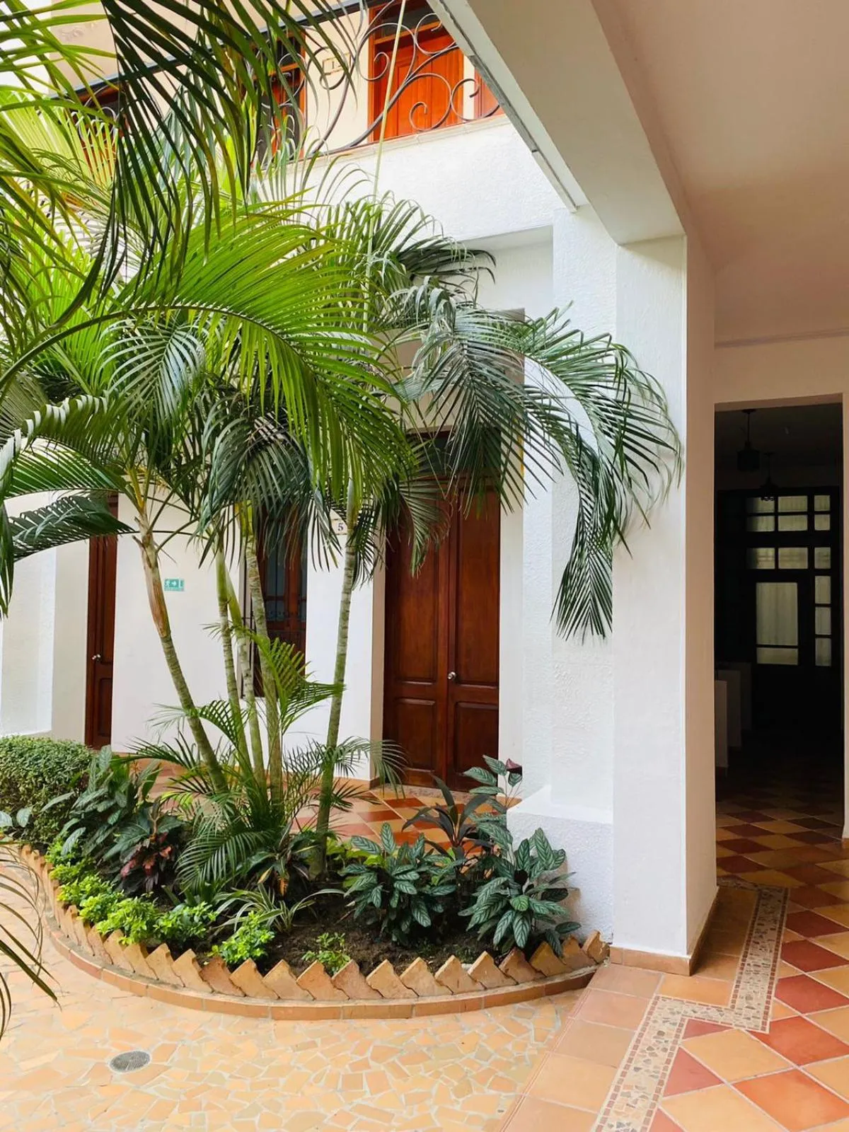 Facade/entrance in Hotel Casa Bethel