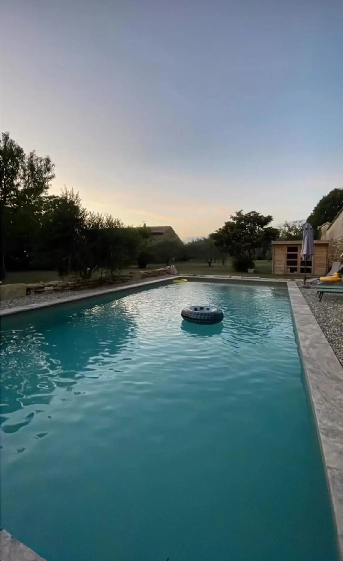 Swimming pool in le Nomade en Provence