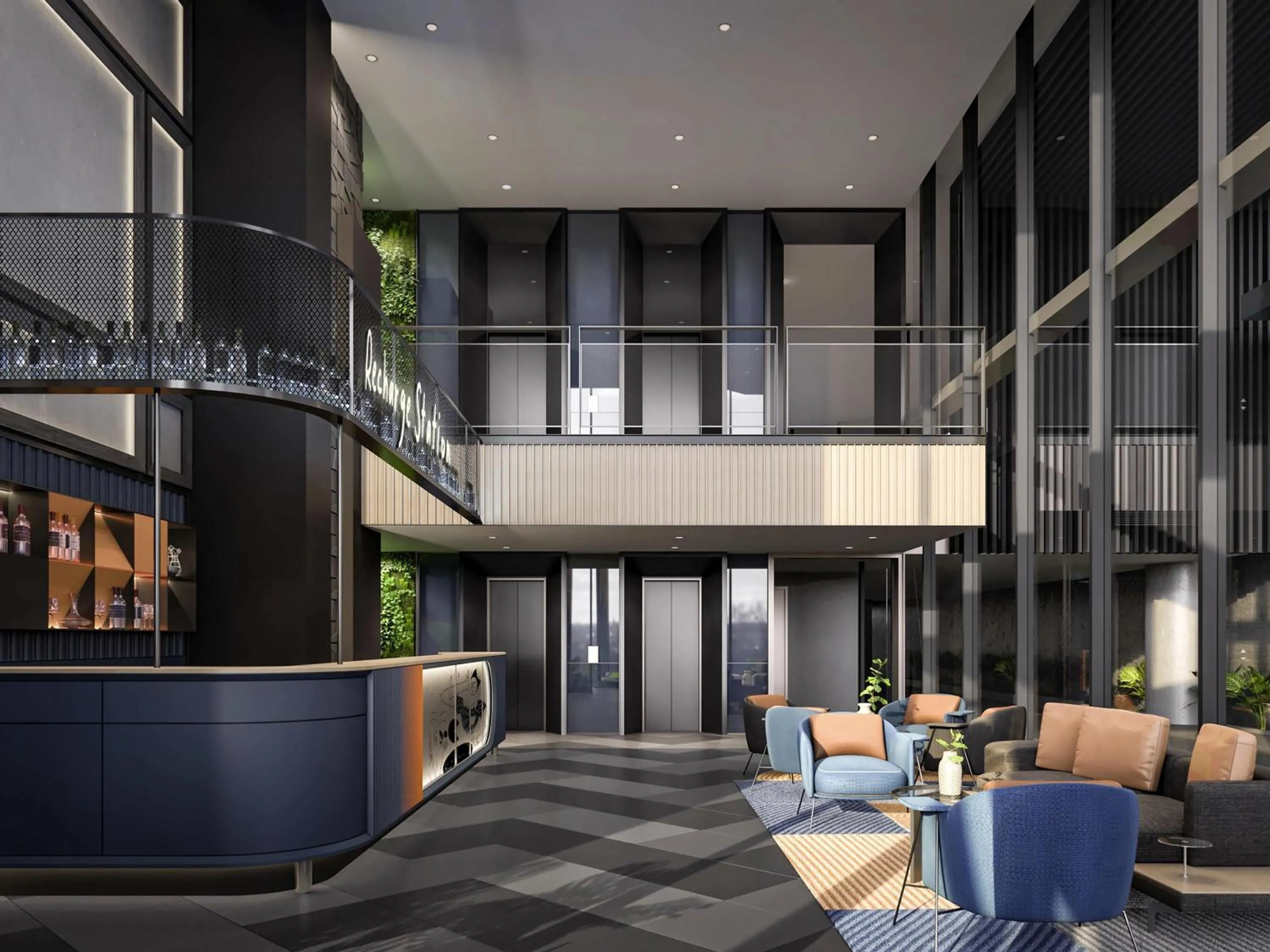 Lounge or bar in ibis Surabaya Tidar