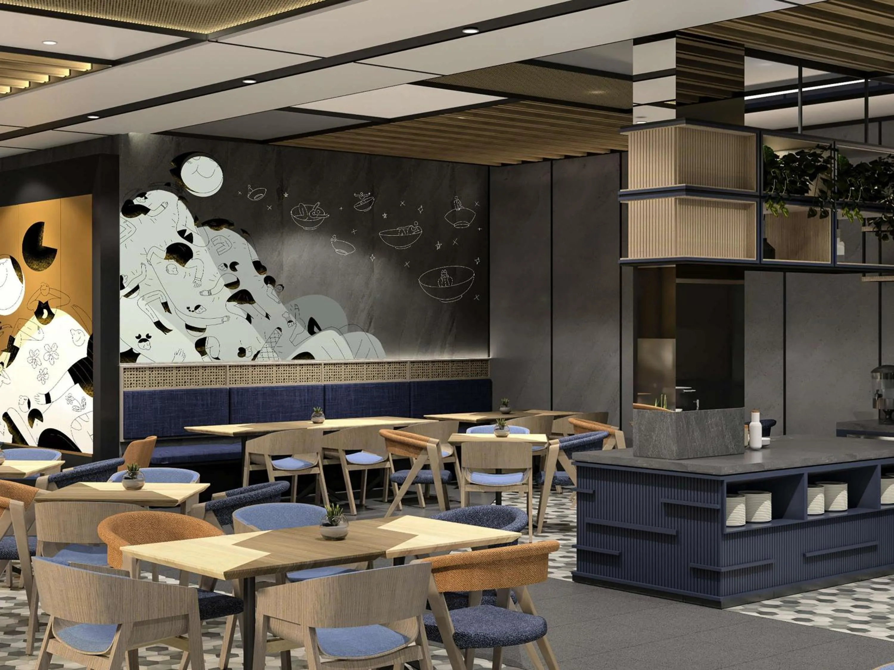 Restaurant/places to eat in ibis Surabaya Tidar