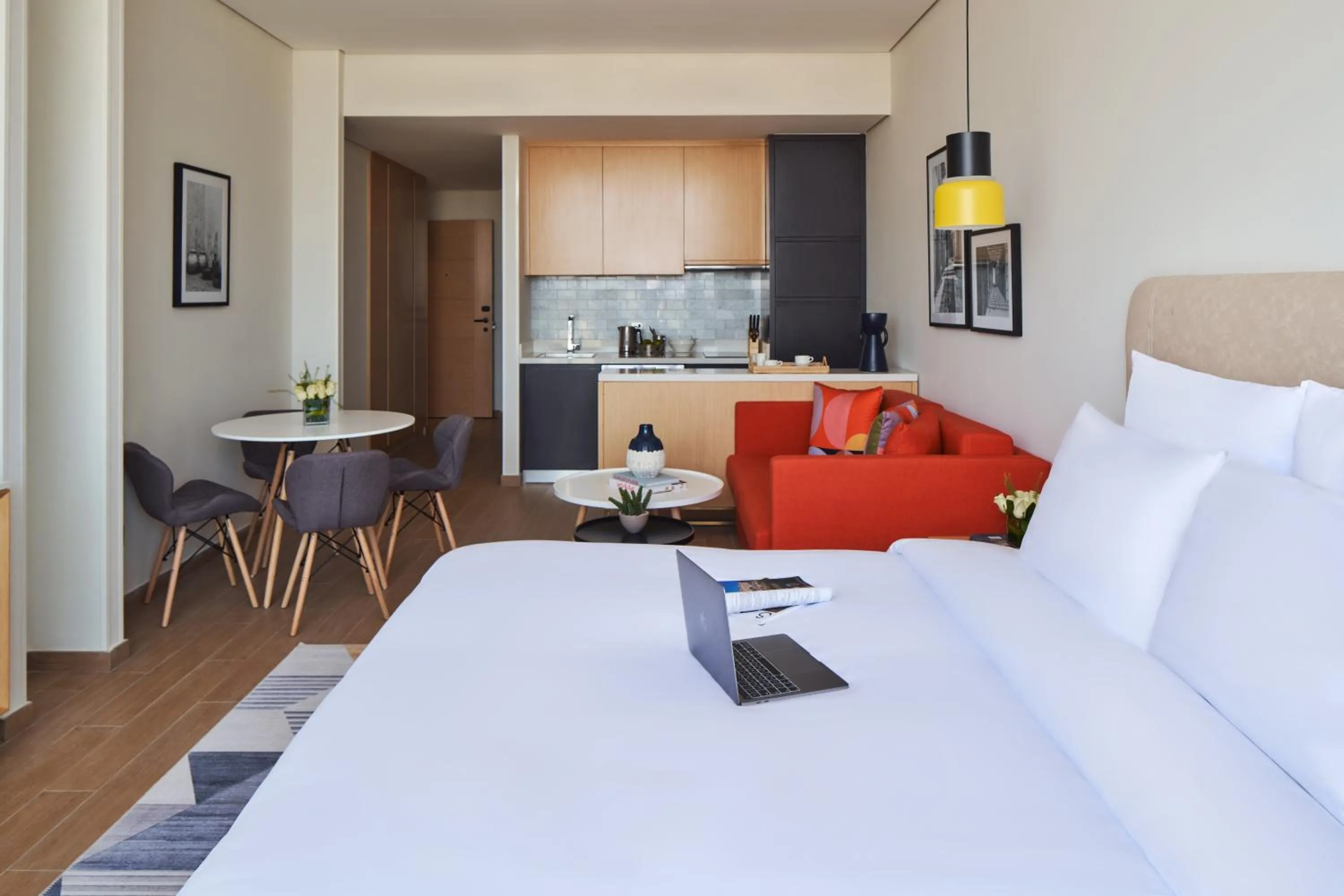 Photo of the whole room, Bed in Adagio Jumeirah Village Triangle