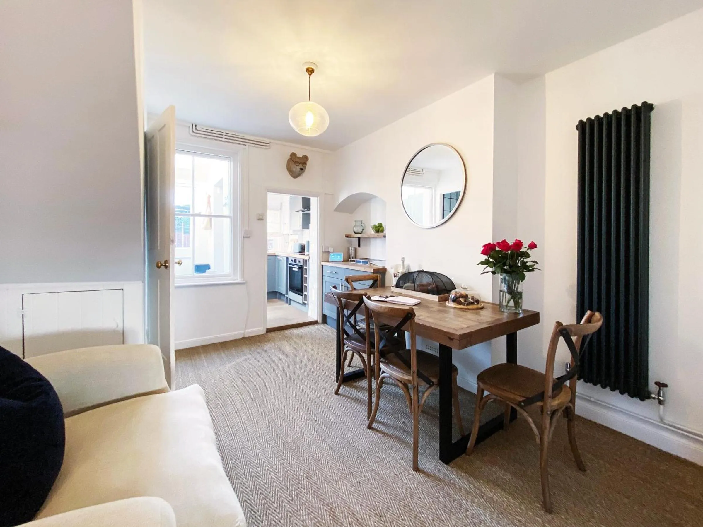 Dining area in 3 Chestnut Terrace by The Suffolk Cottage Collection