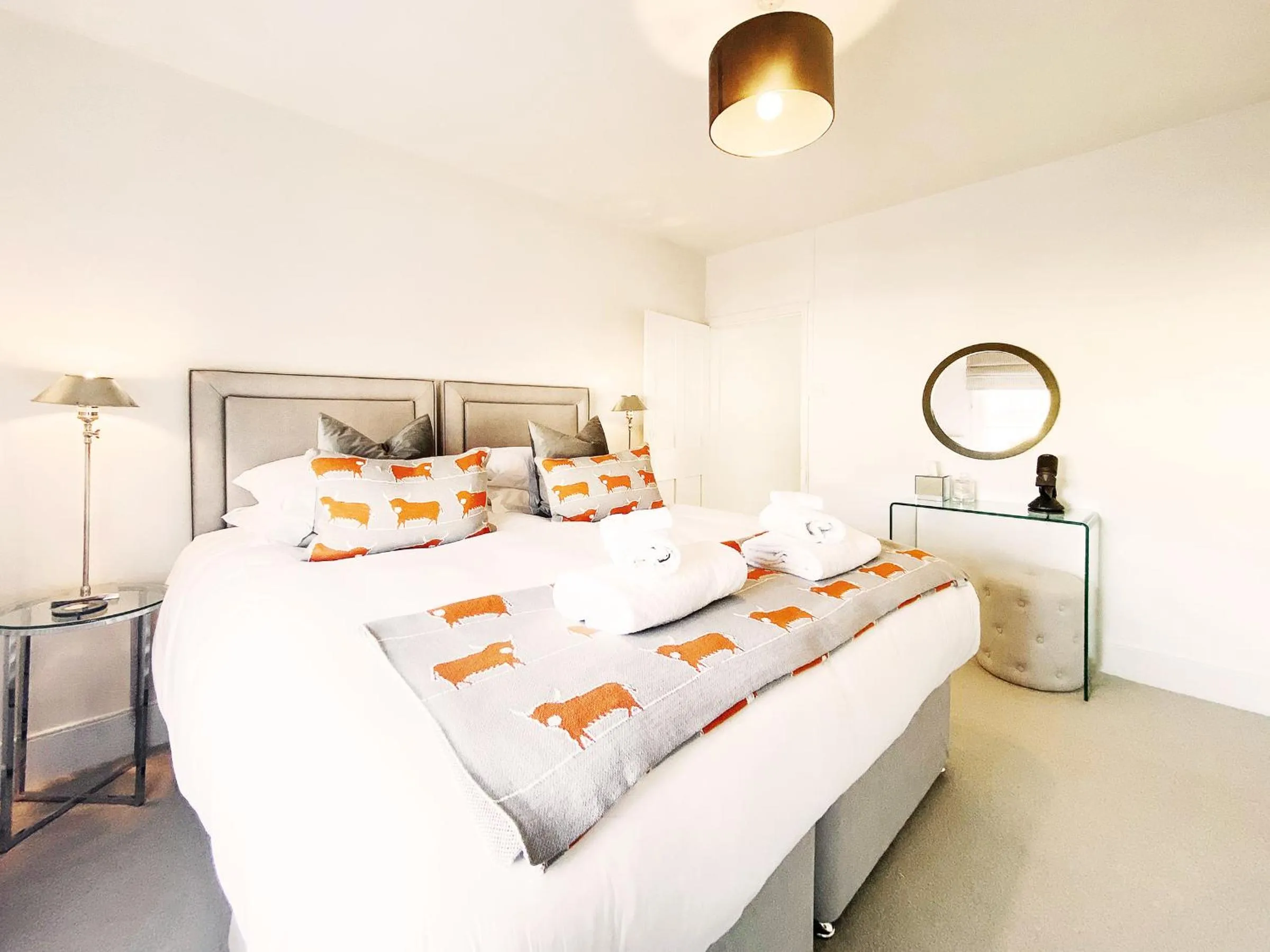 Bedroom, Bed in 3 Chestnut Terrace by The Suffolk Cottage Collection