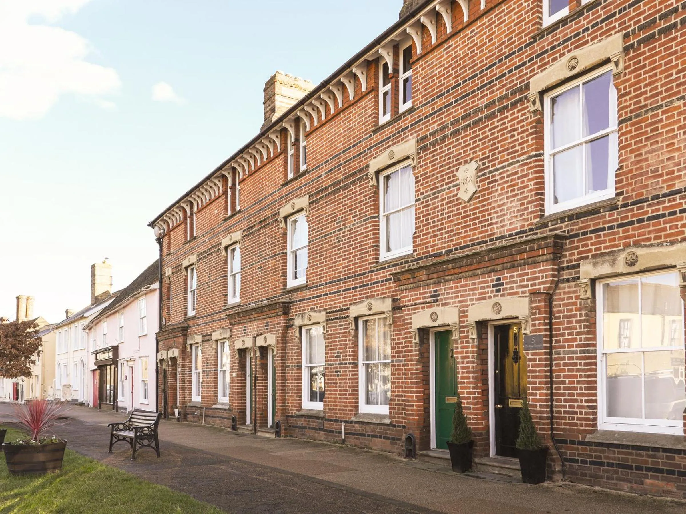 Property building in 3 Chestnut Terrace by The Suffolk Cottage Collection