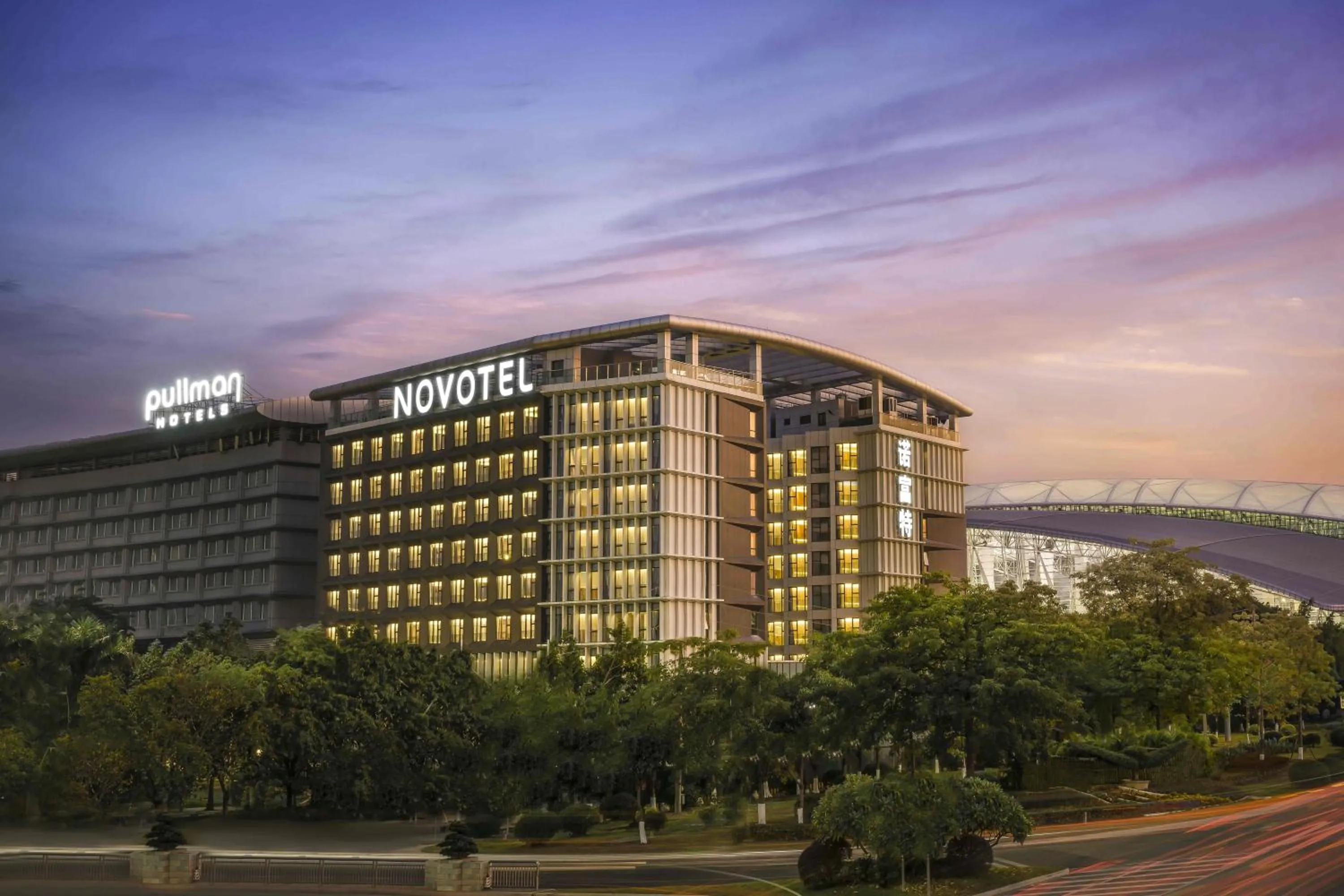Property building in Novotel Guangzhou Baiyun Airport