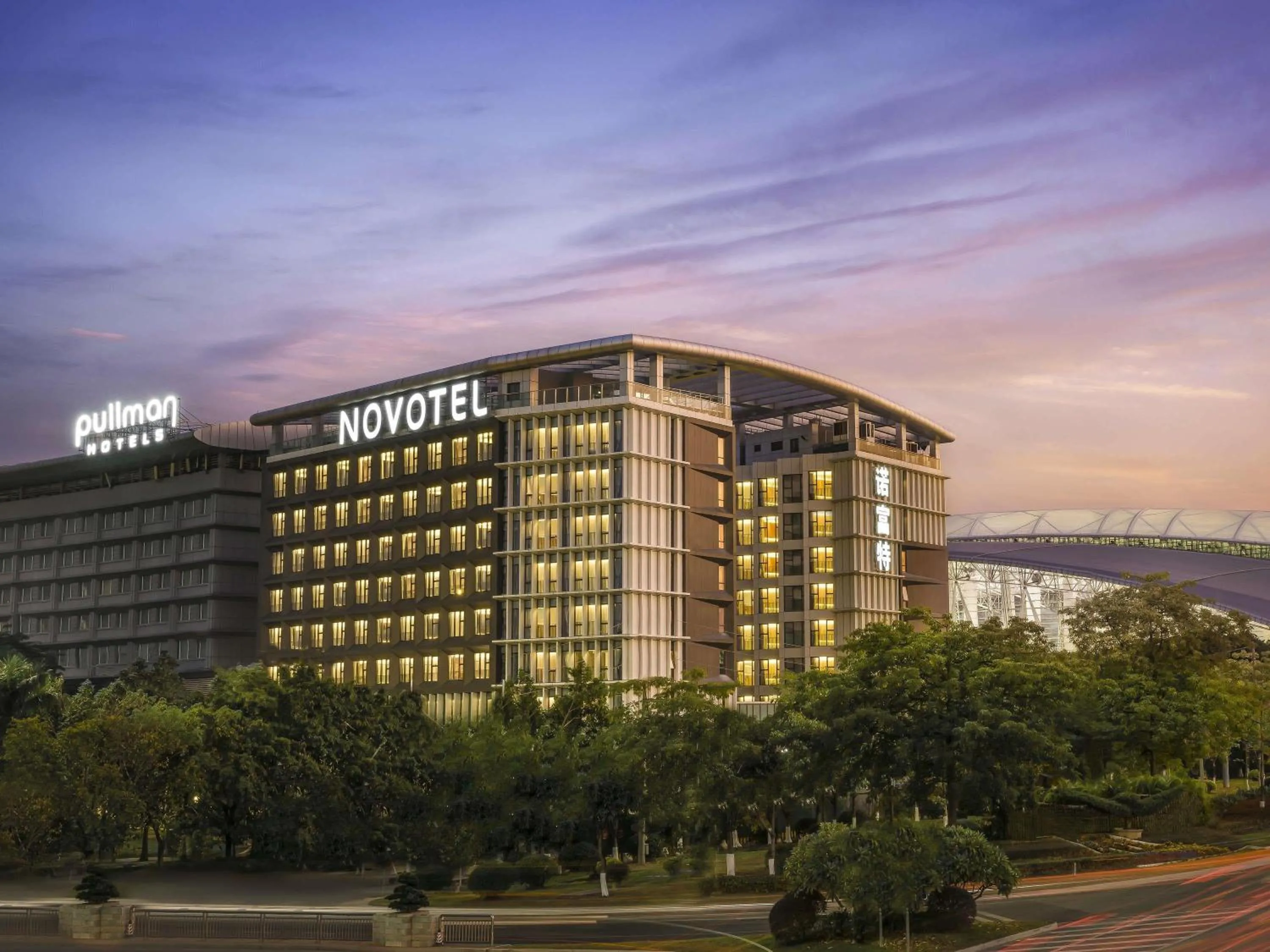 Property building in Novotel Guangzhou Baiyun Airport