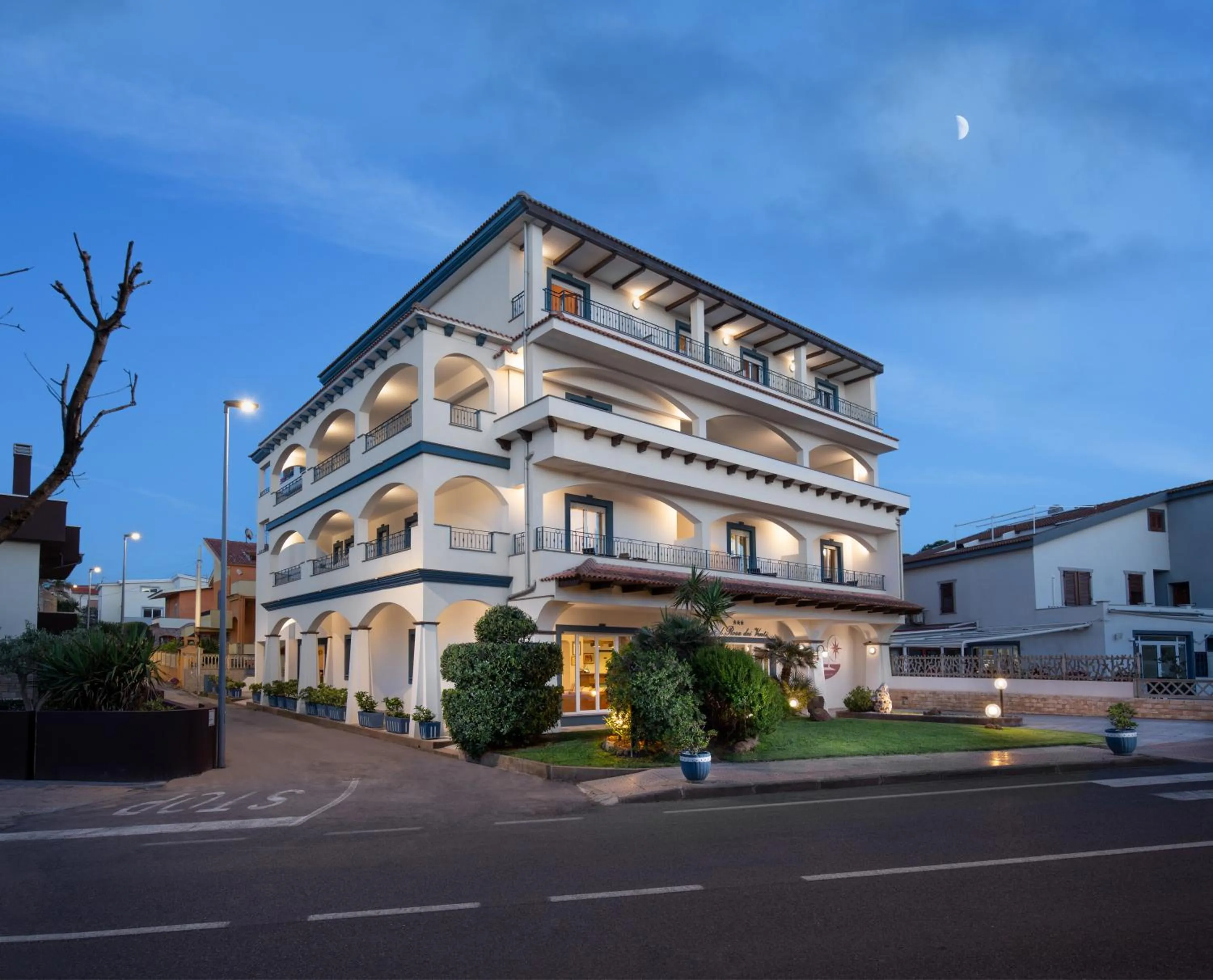 Property building in Hotel Rosa dei Venti