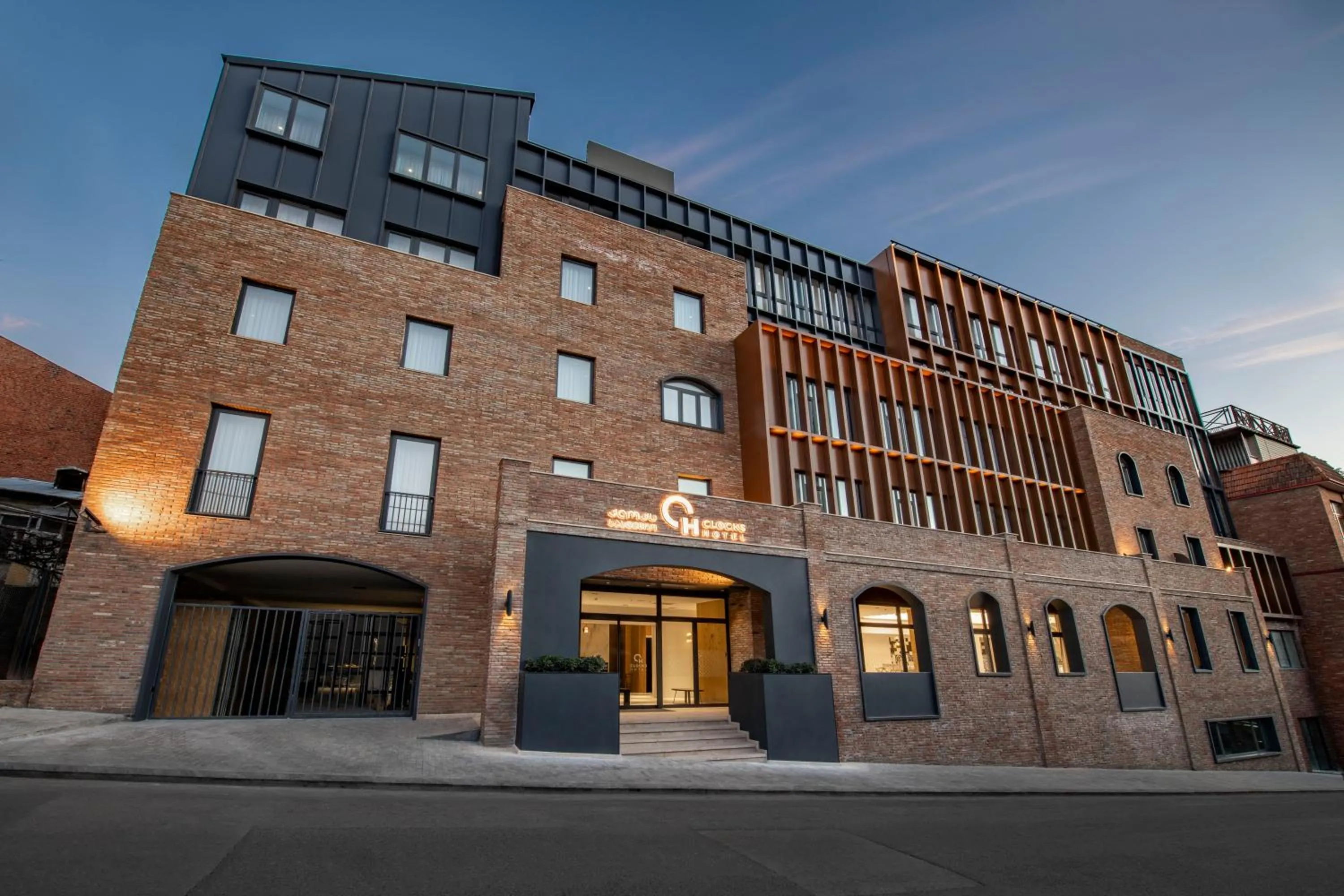 Property building in Clocks Hotel Tbilisi