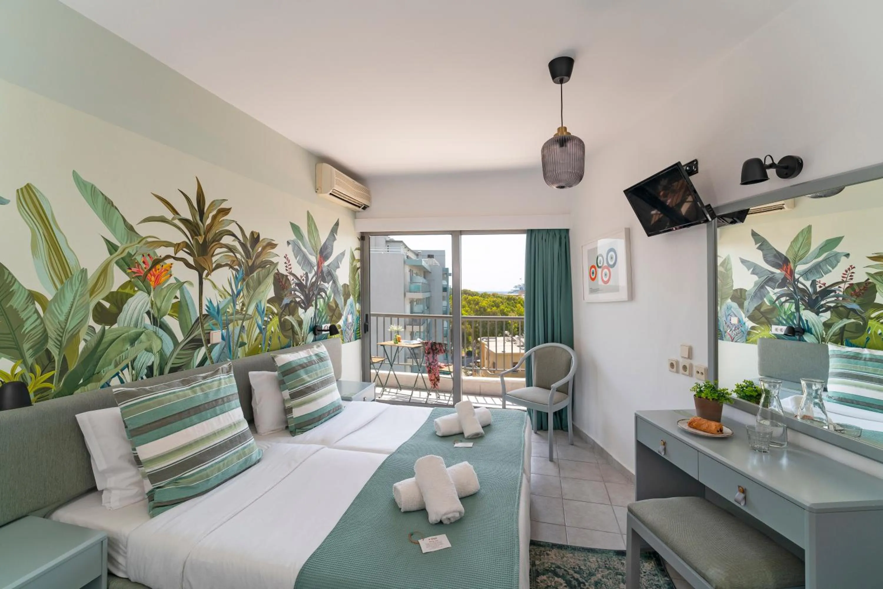 Bed in STAY Rhodes Hotel