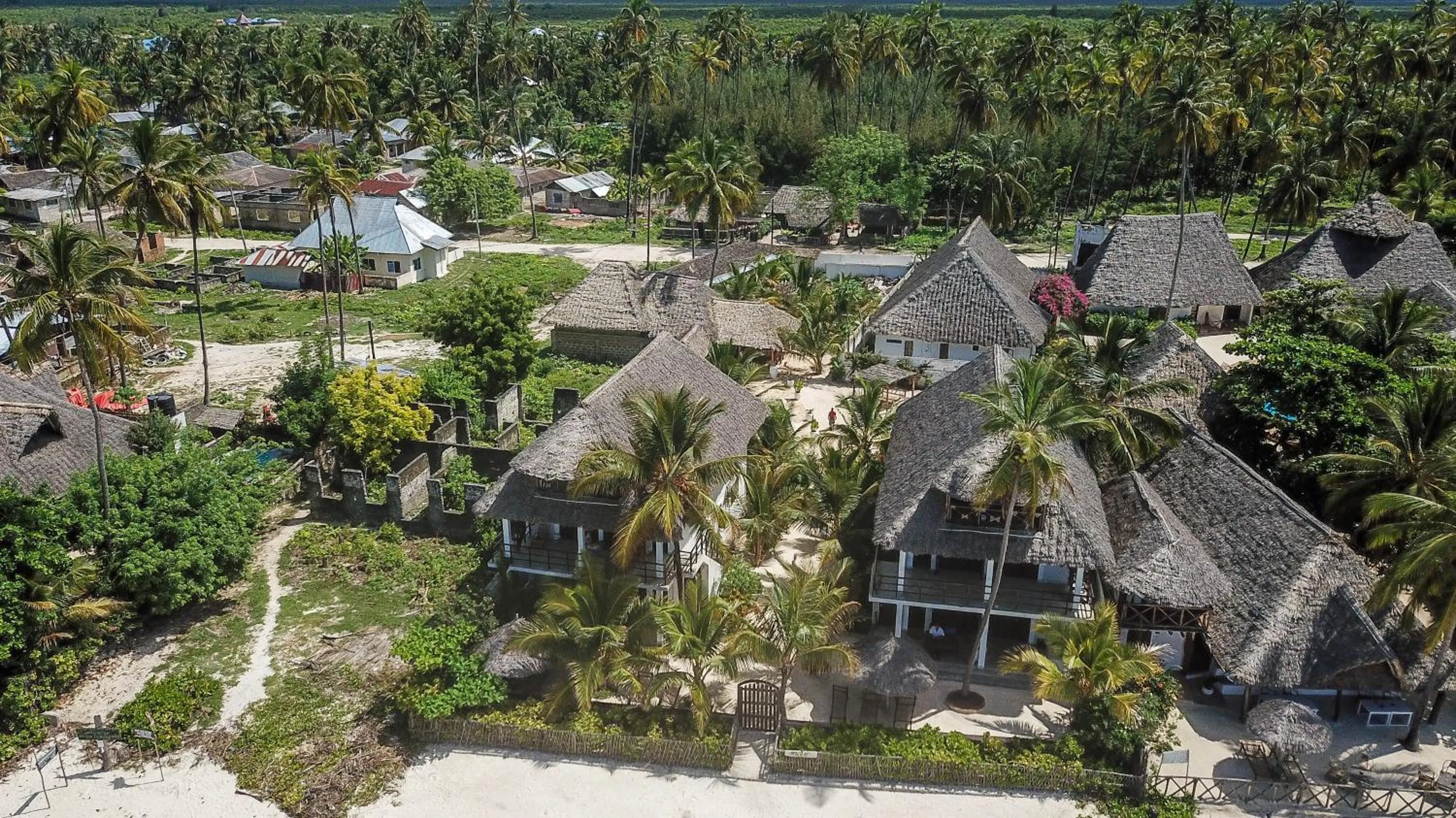 Bird's eye view in Villa Malaika