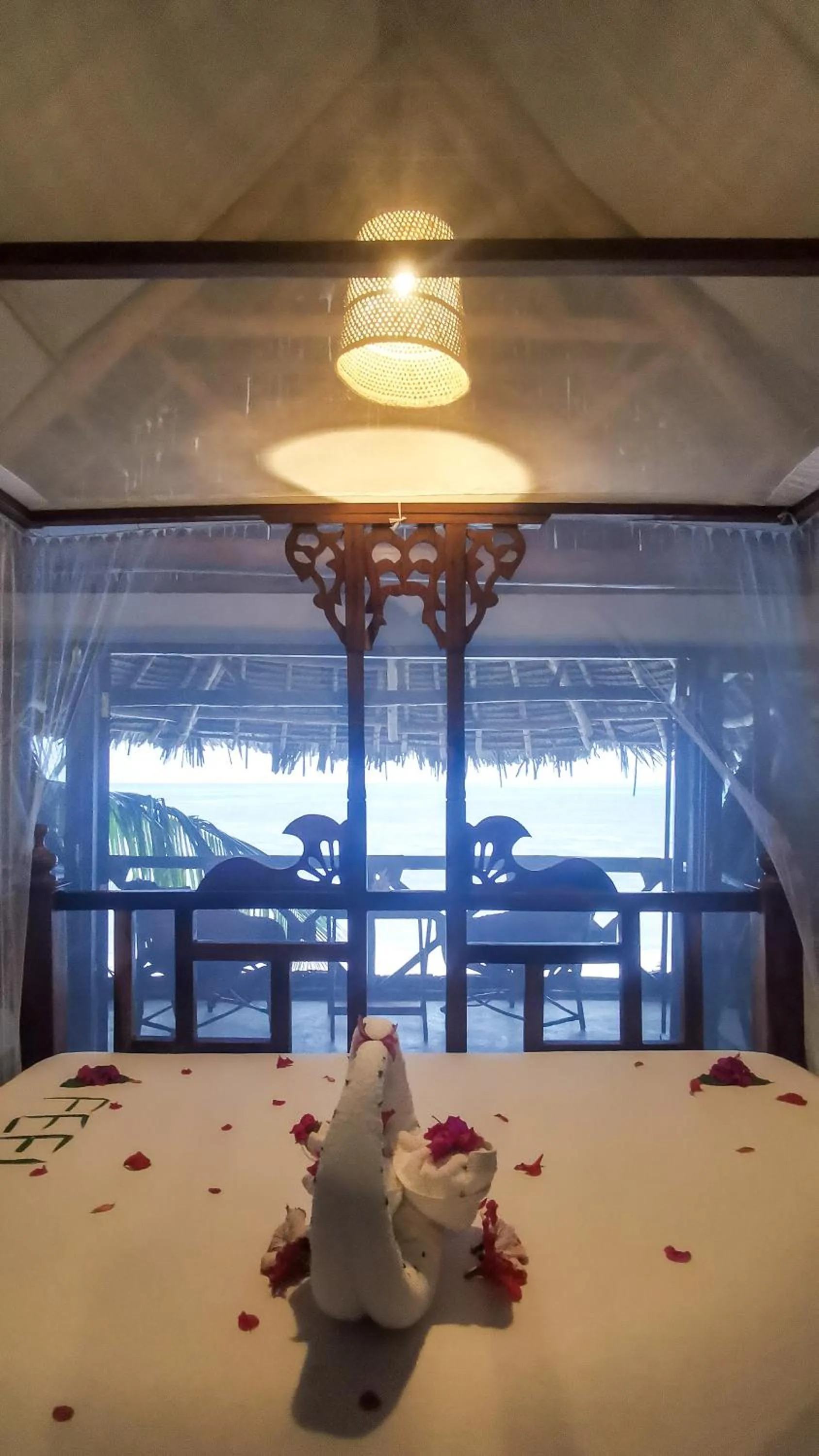 Bed in Villa Malaika